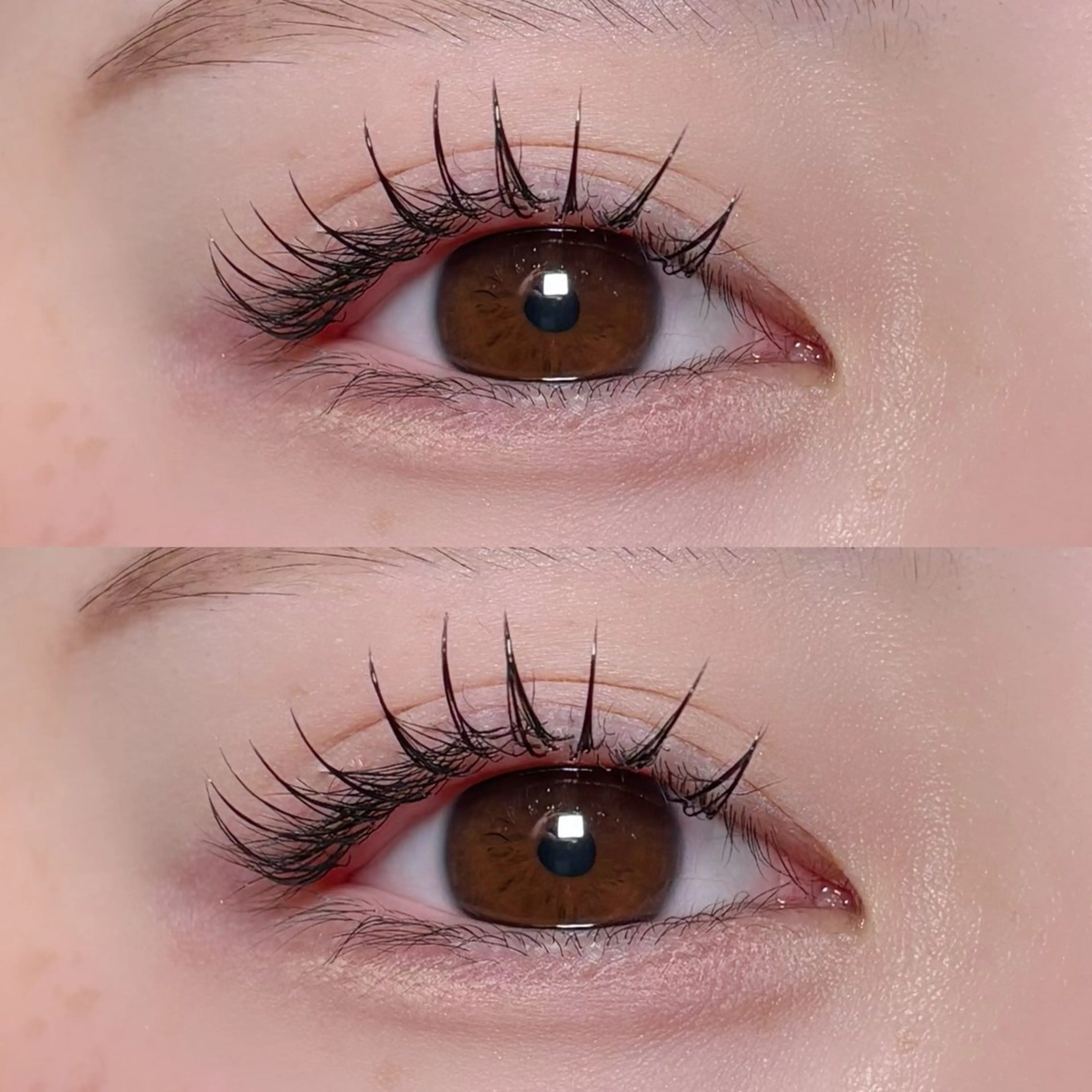 【2回目以降の方】韓国風束感マツエク  120本 🍒美容液コーティング付🍒の写真