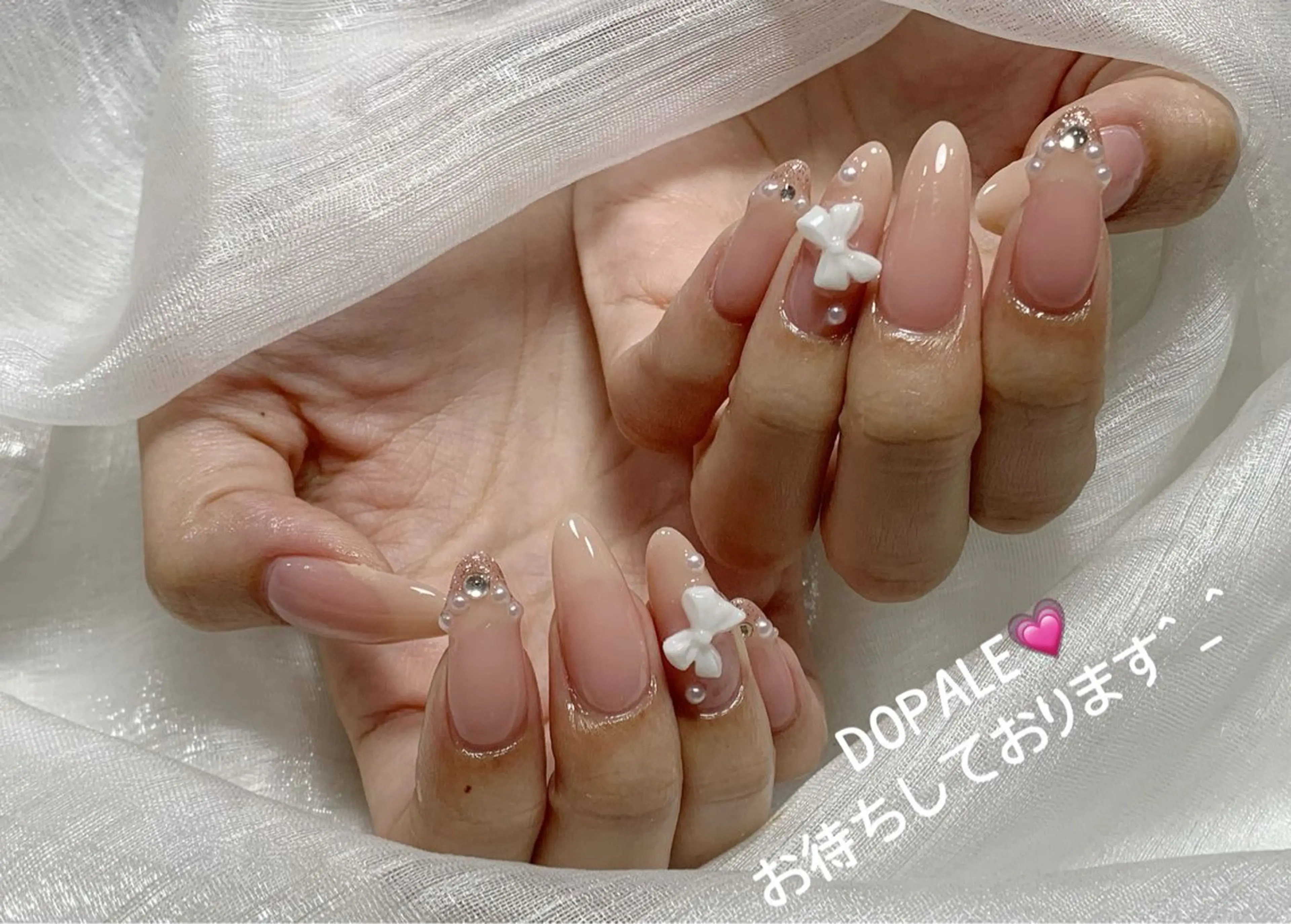 ネイル ハンドネイル D‘OPALEサロン所属・長さ出し専門店 上野kkのネイルデザイン