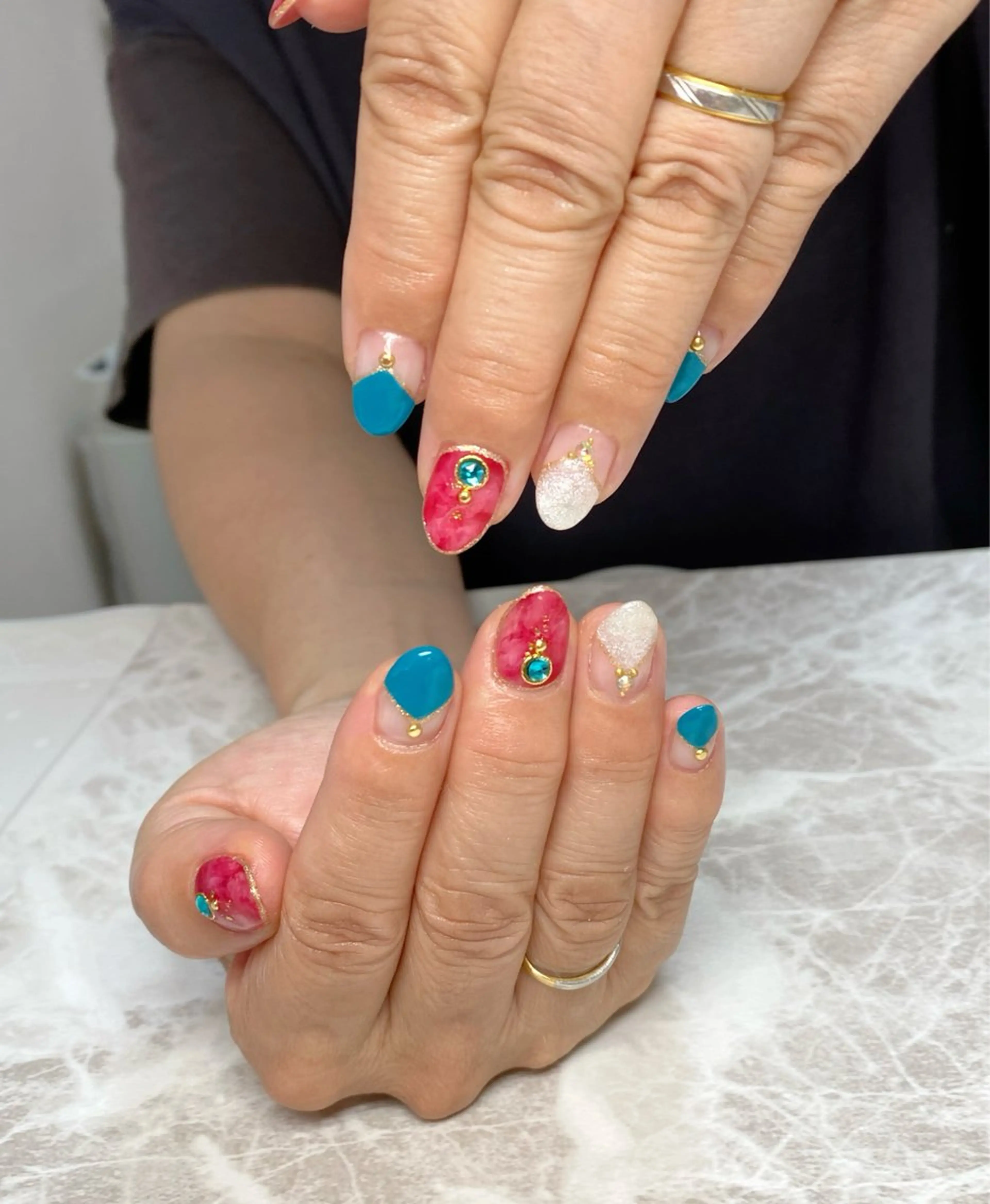 ネイル ハンドネイル ゆぴねいる所属・ゆぴねいる yupinailのネイルデザイン