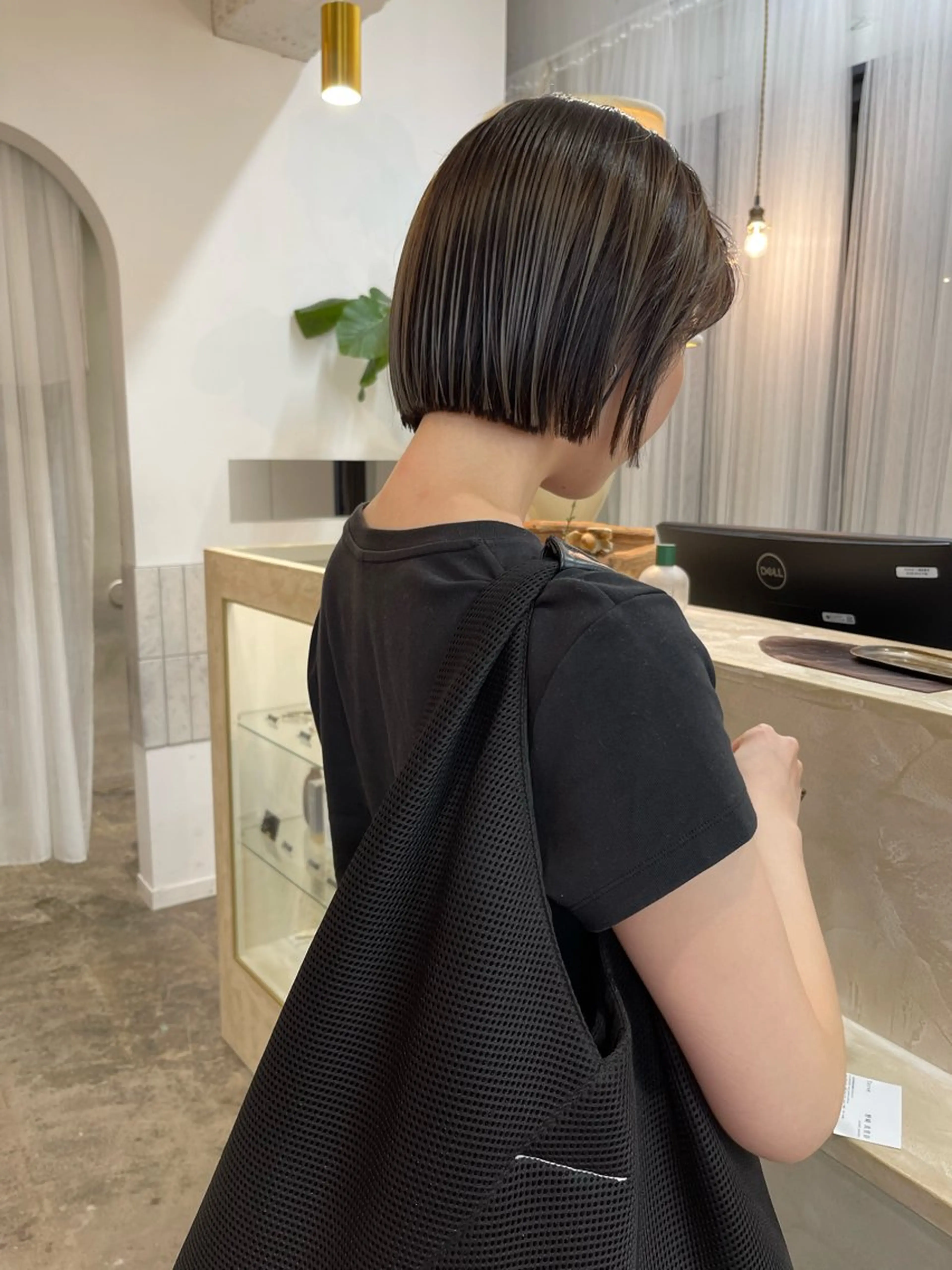 ショート カラー ボブ Terve.野崎 真里奈のヘアスタイル