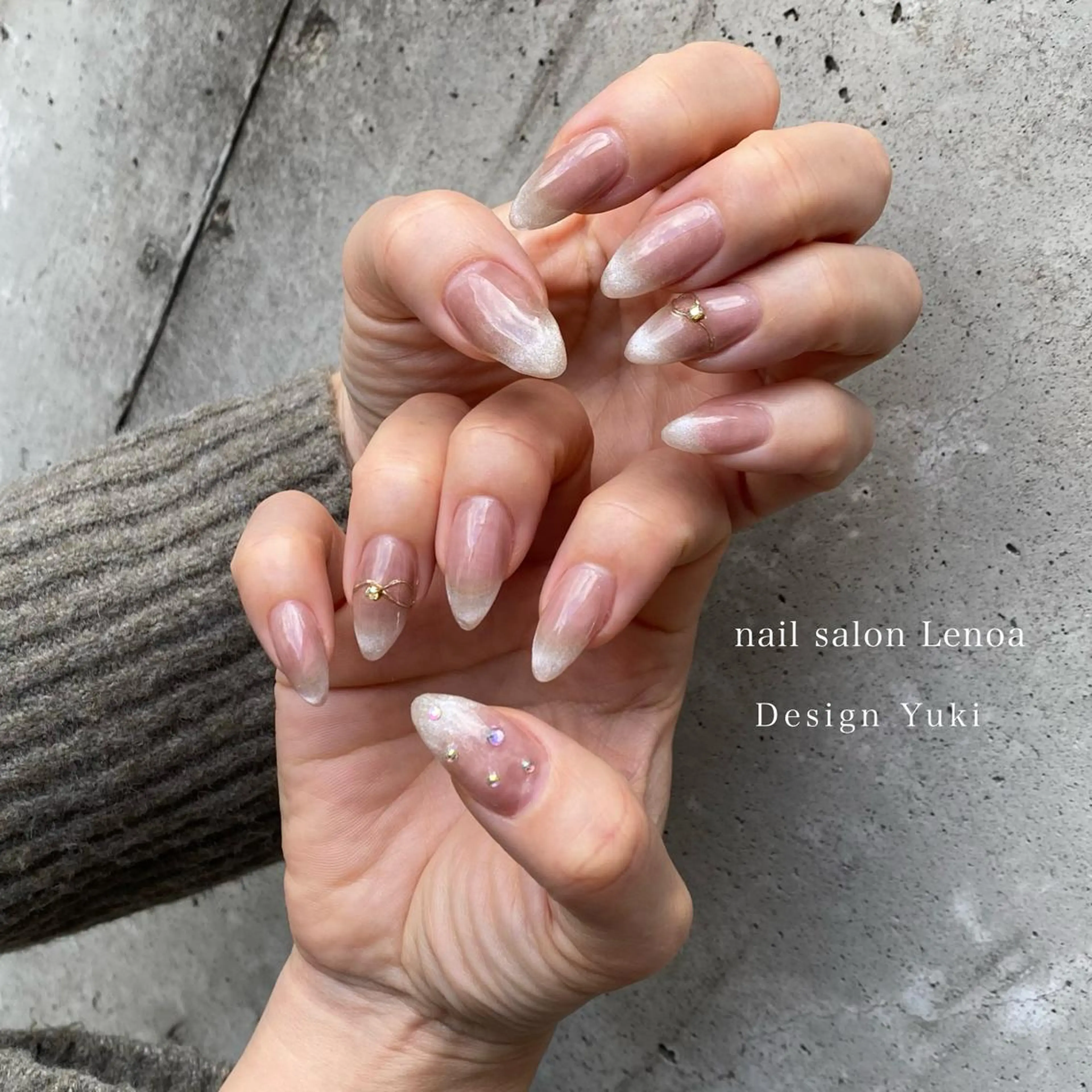 ネイル ハンドネイル Lenoa Yukiのネイルデザイン