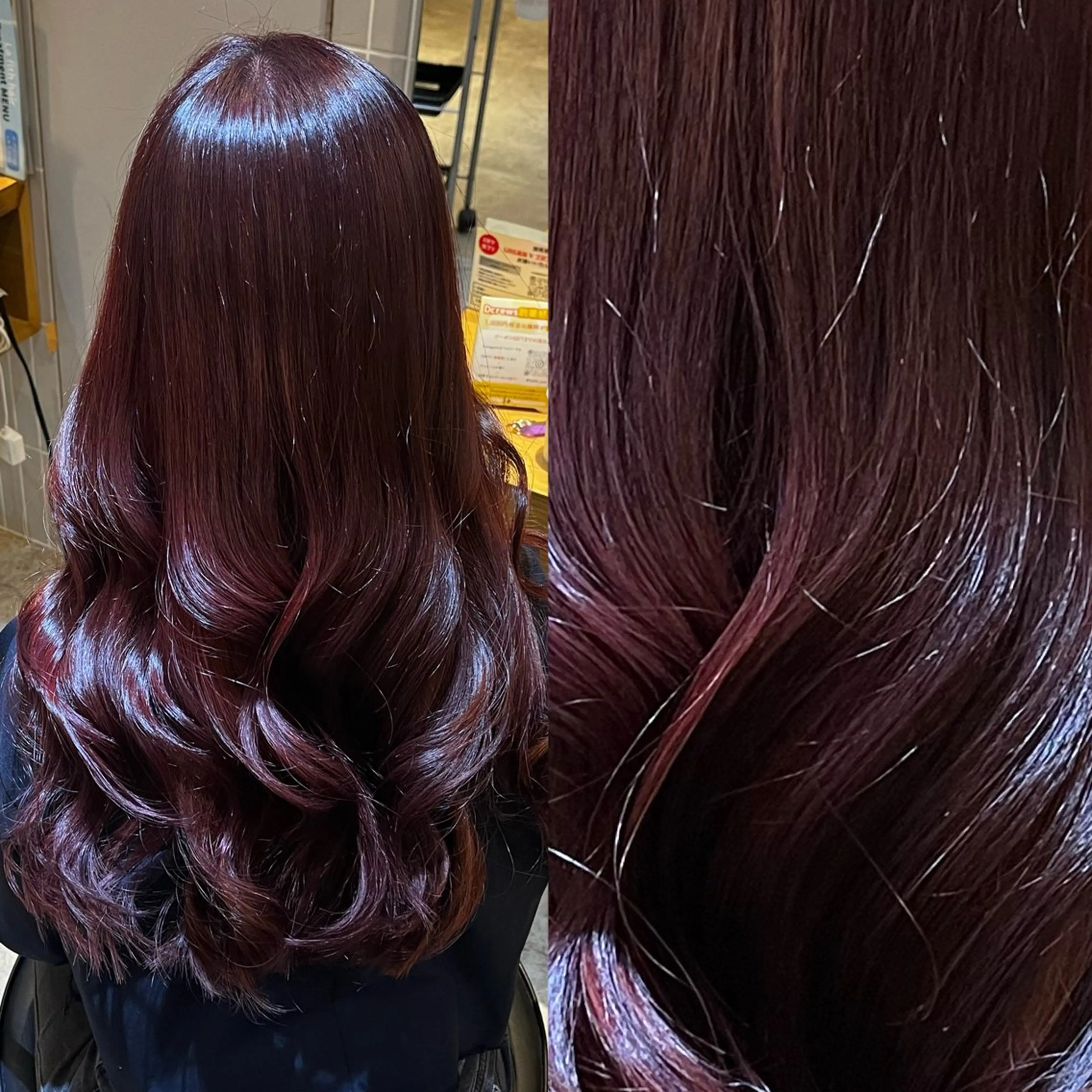 ロング カラー アッシュ ベージュカラー ブリーチ ケアカラー 透明感カラー カット ヘアカラー トリートメント ラフィスヘアードープ所属・👑髪質改善wカラー /ハイトーン/アユカのヘアスタイル