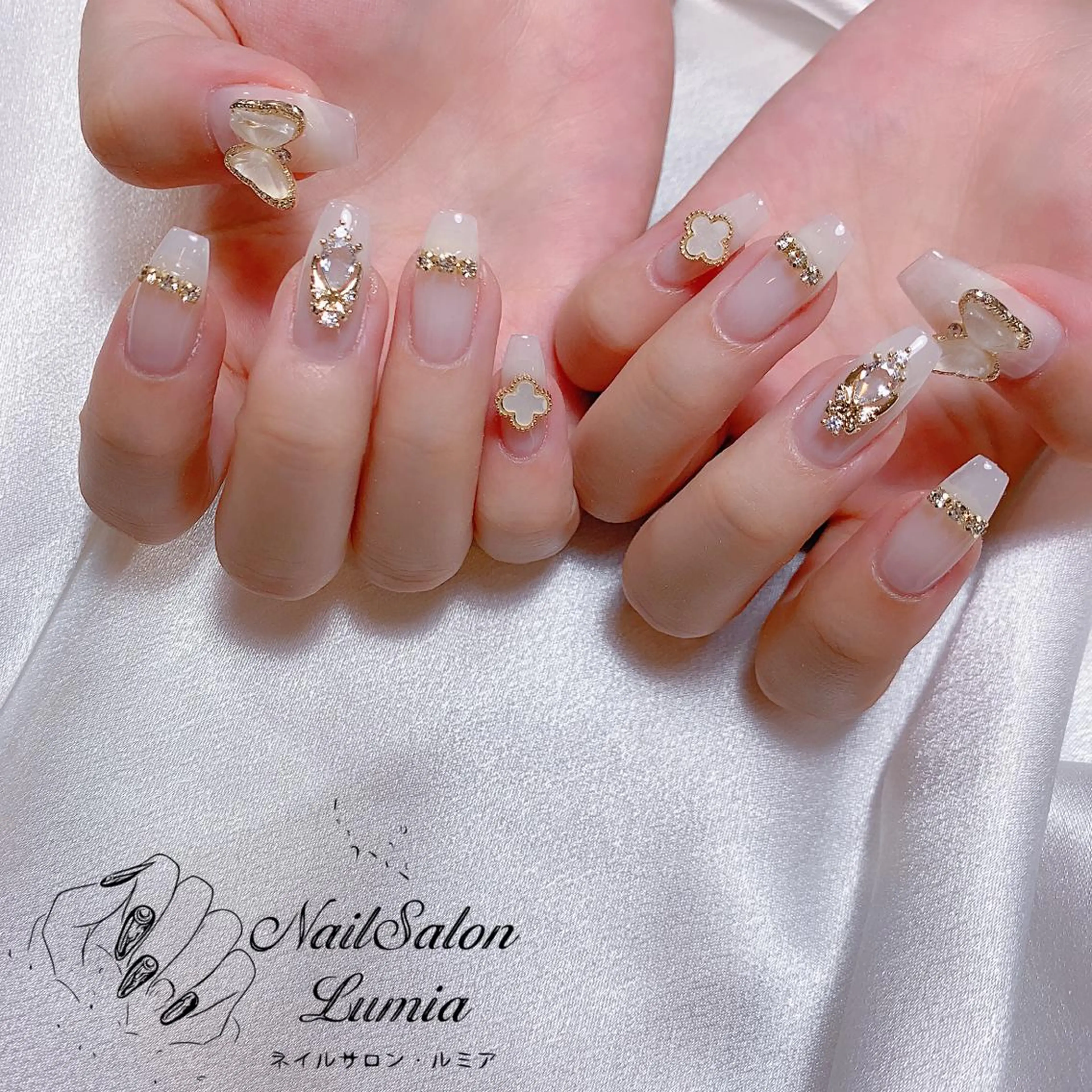 ネイル ハンドネイル ネイルサロン ルミア Lumia 店長のネイルデザイン