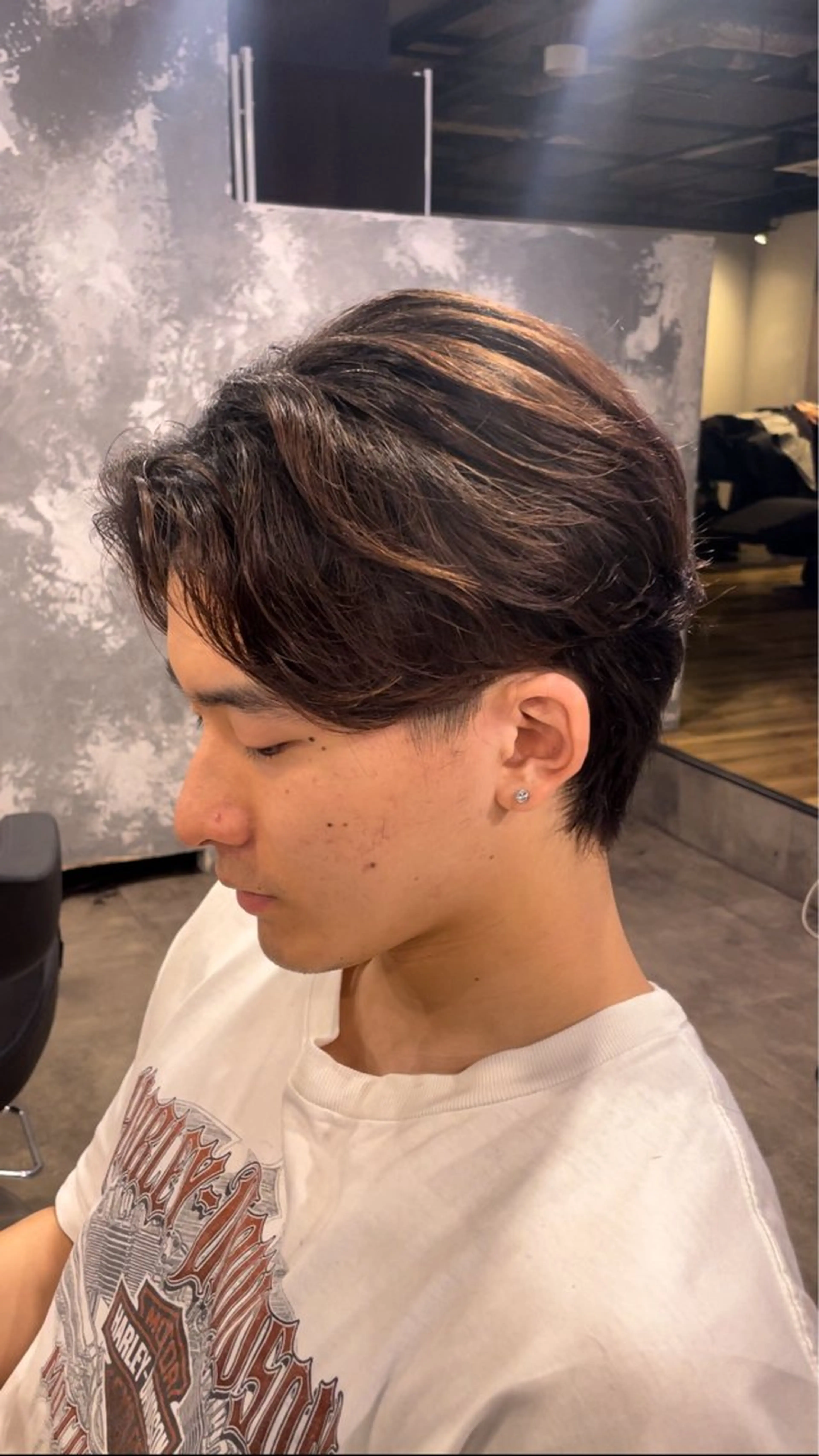 パーマ メンズ トリートメント ヘッドスパ ヘアセット 艶髪/透明感🪽 DISCO🪽のヘアスタイル