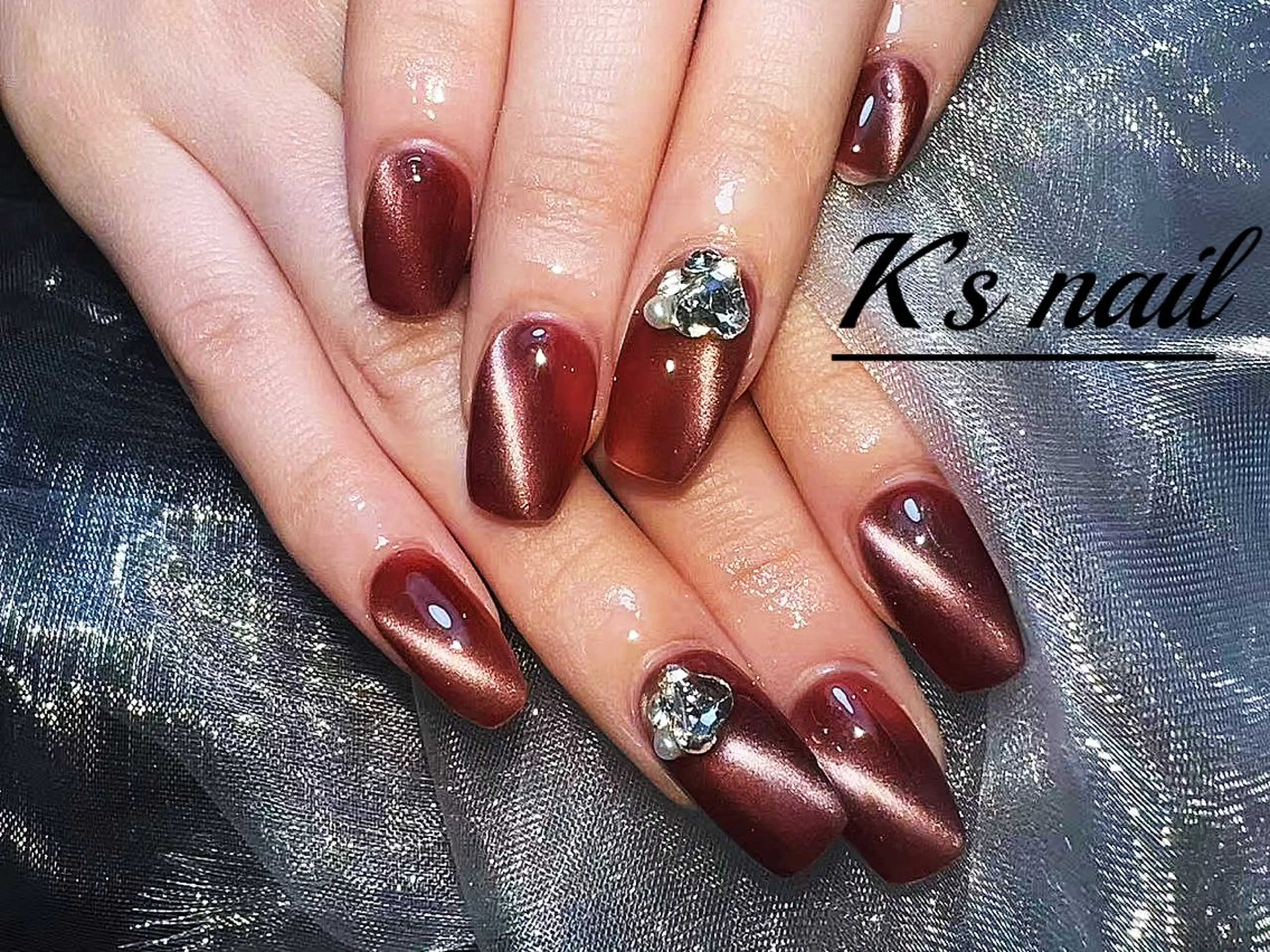 ネイル マグネットネイル K‘s nail salonのネイルデザイン
