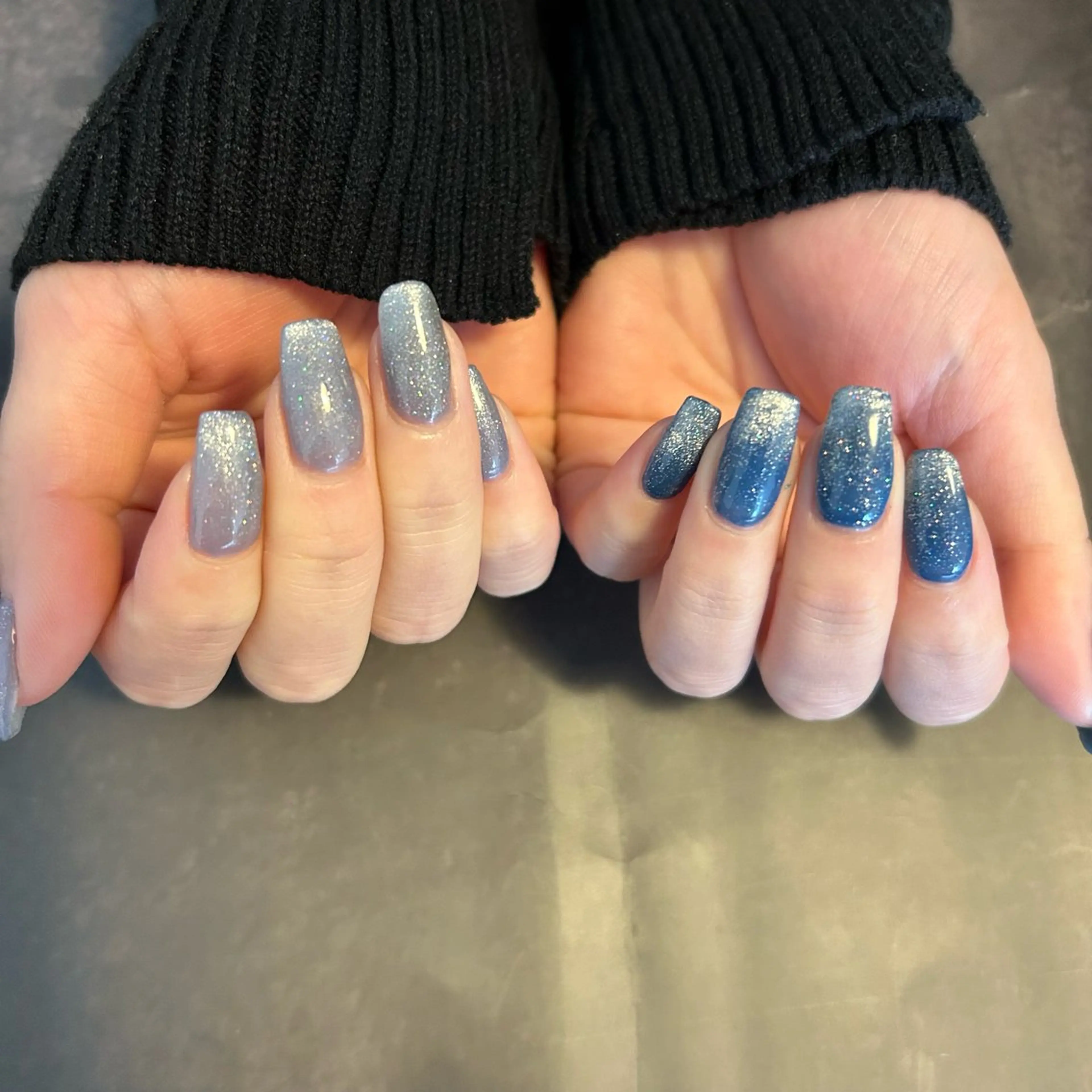 ネイル マグネットネイル スクエアネイル SUZUKI Mのネイルデザイン