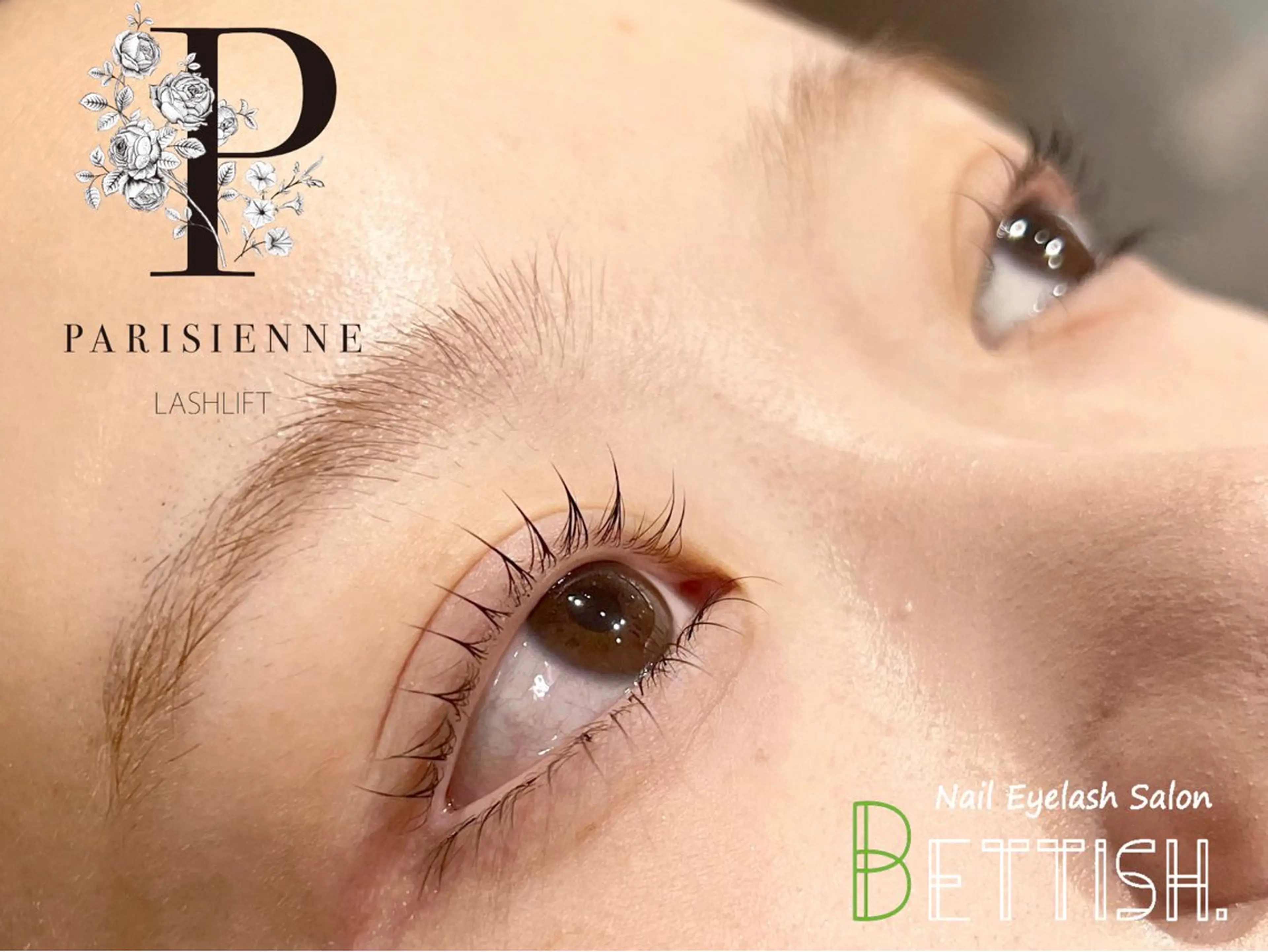 マツエク・マツパ パリジェンヌラッシュリフト 下まつげエクステ BETTISH. MAIのマツエク・マツパデザイン