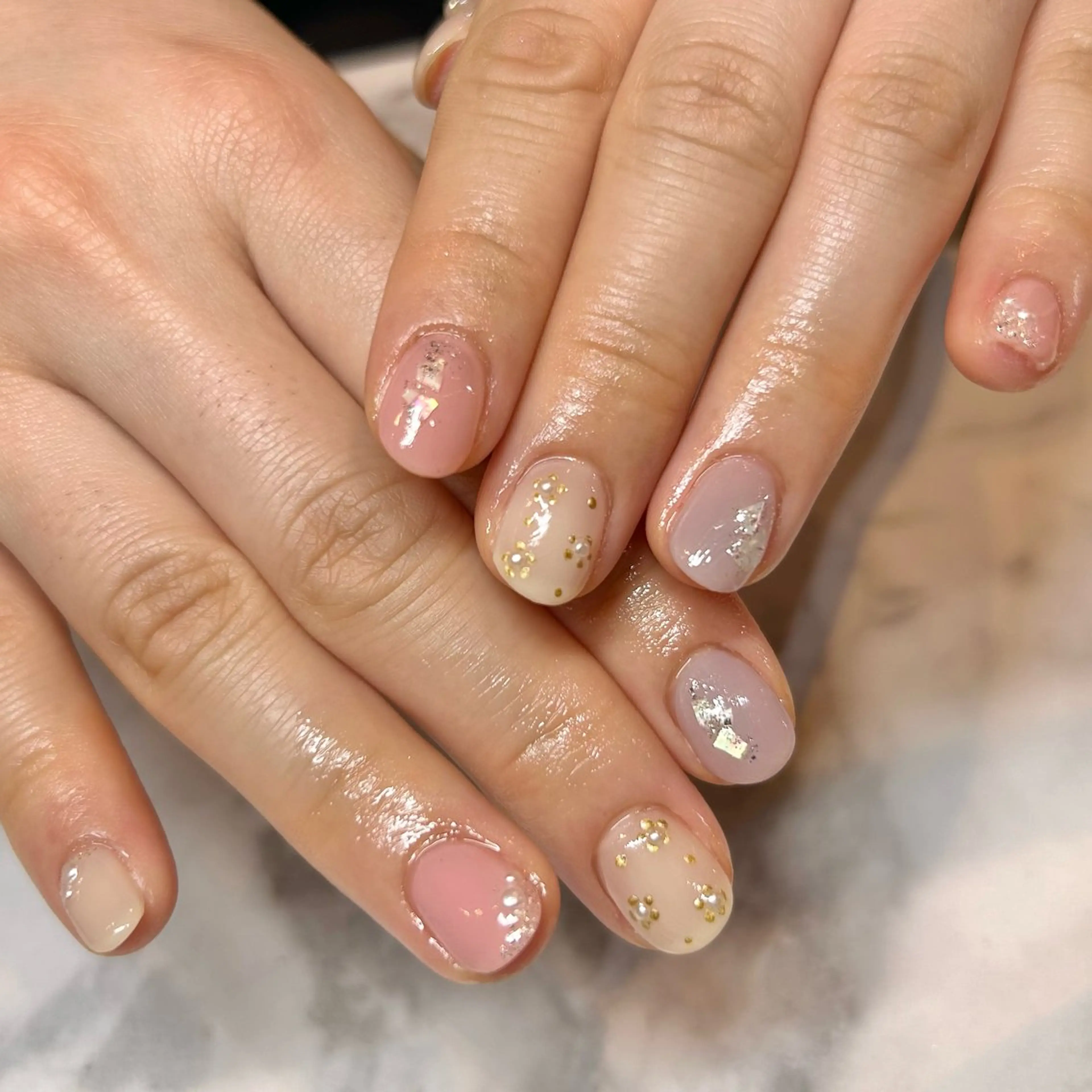 ネイル ハンドネイル Bianca栄店 みさとのネイルデザイン