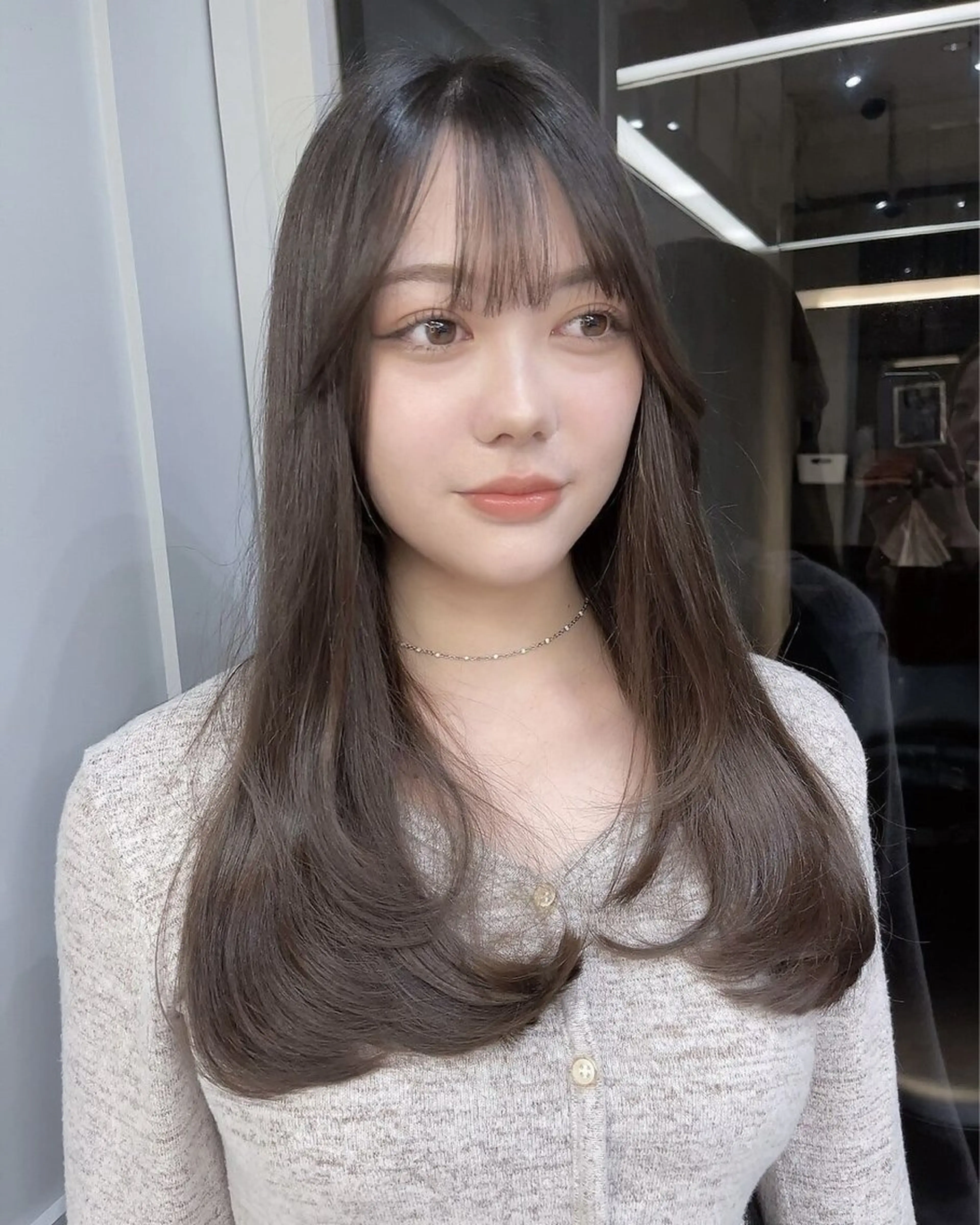 ロング レイヤーカット 宮嶋 蓮のヘアスタイル