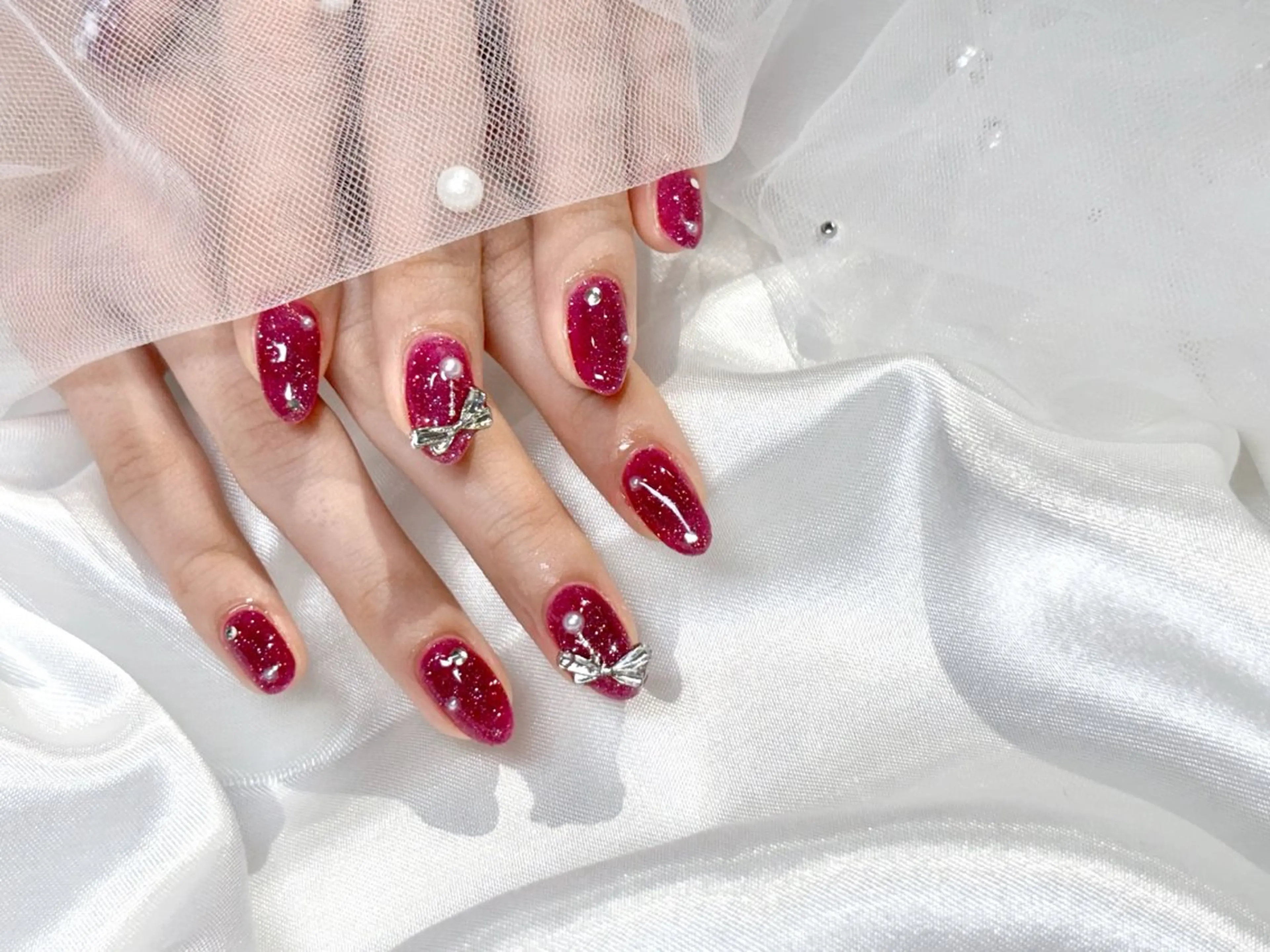 ネイル WAKANA 𖤐 ̖́-のネイルデザイン