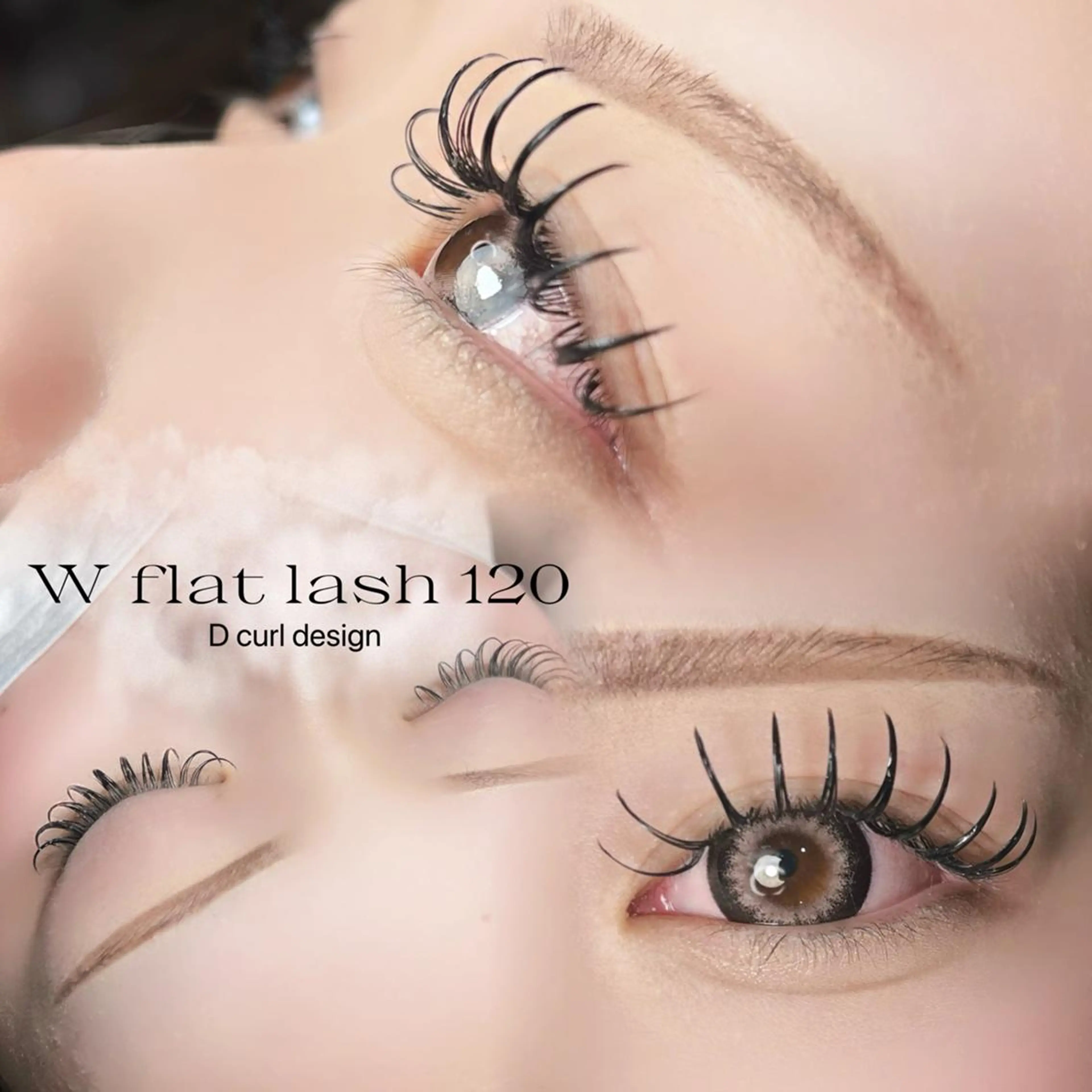 マツエク・マツパ フラットラッシュ ＲＥＢＥＳＴ 心斎橋店のマツエク・マツパデザイン