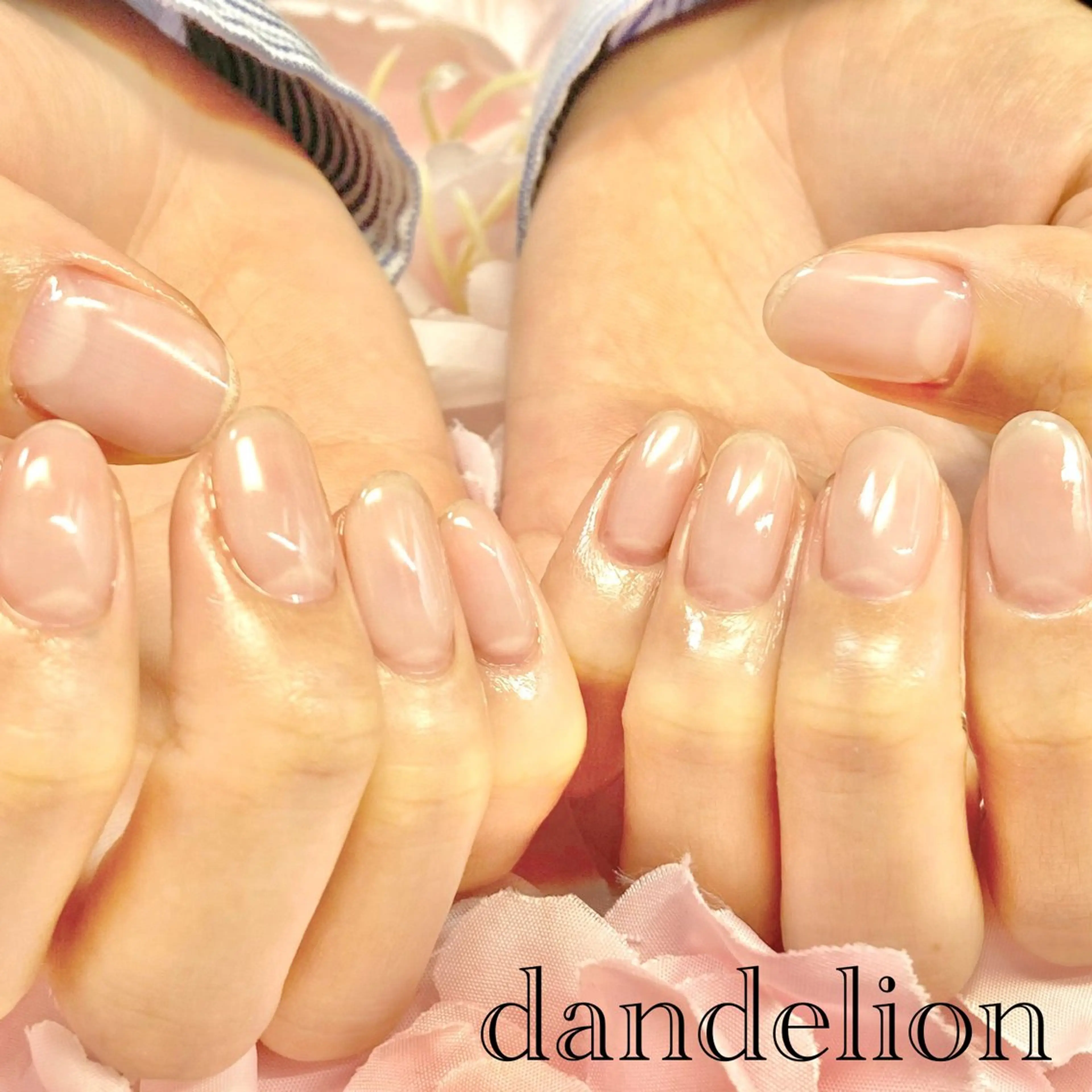 ネイル ハンドネイル ハンドケア dandelion ダンデライオンのネイルデザイン