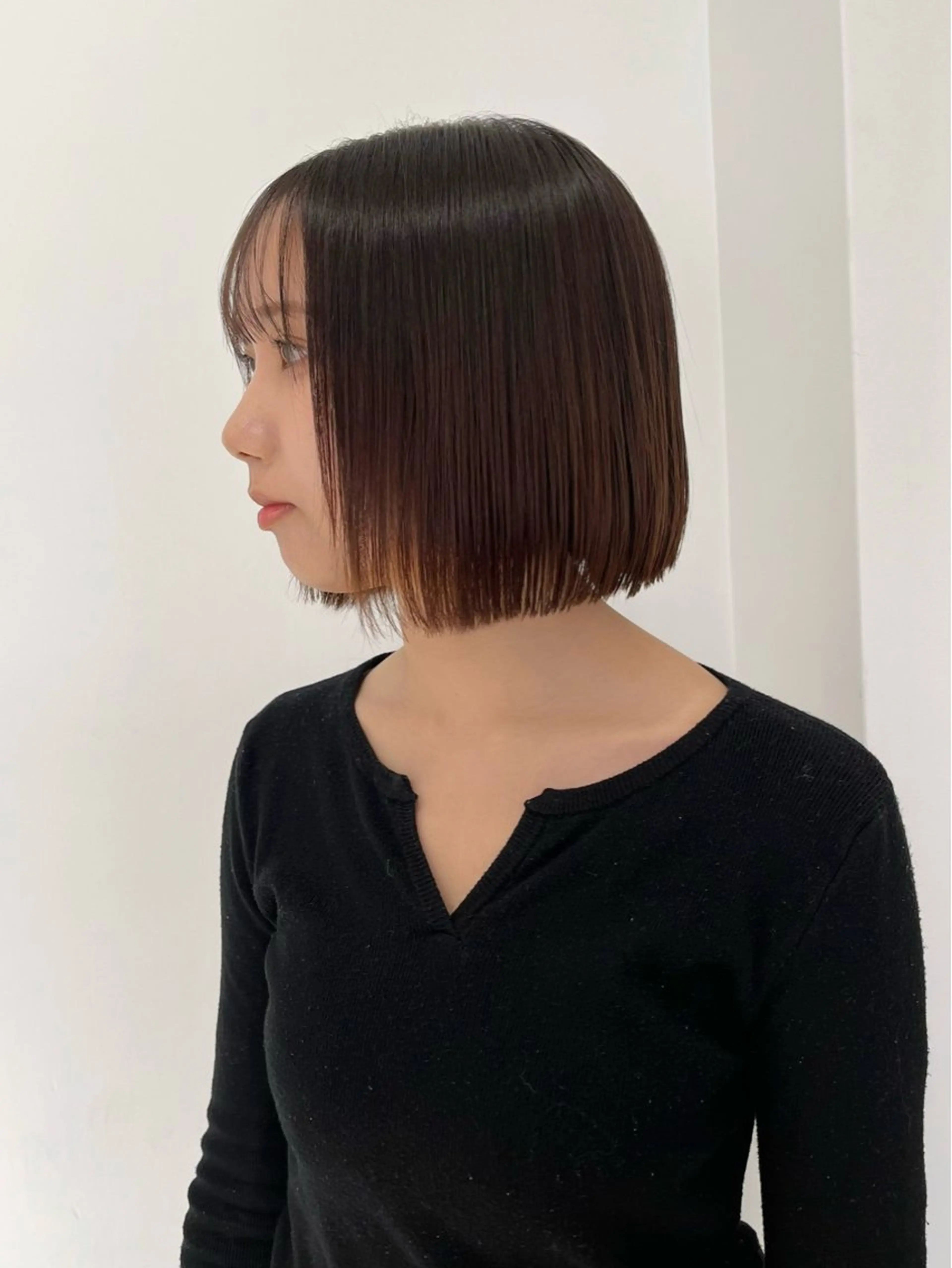 ショート ボブ 縮毛矯正/ハイトーン /パーマ/前原汐🎐のヘアスタイル