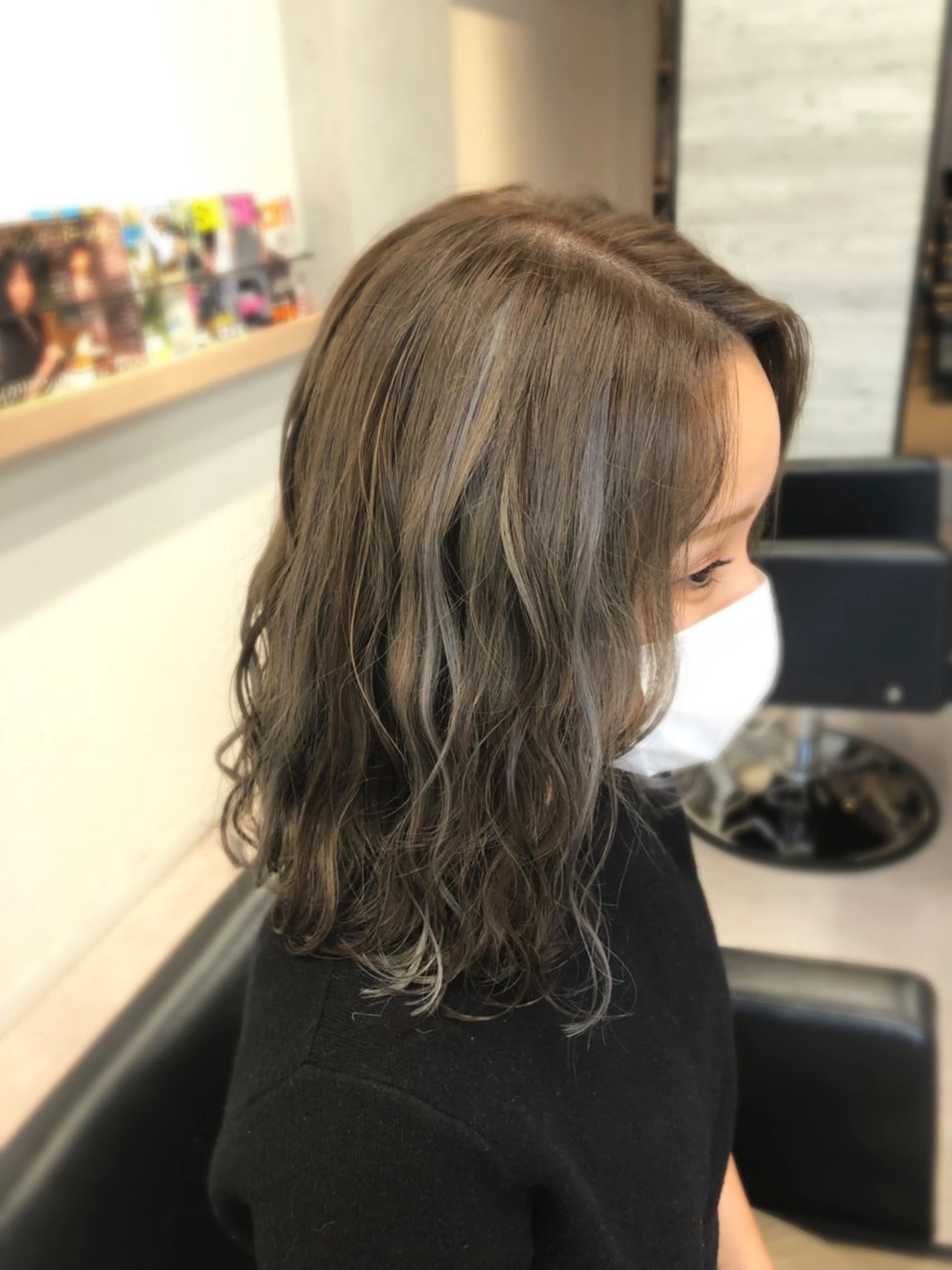 ミディアム カラー 🪞個室サロン/韓国 艶髪/keito🪞のヘアスタイル