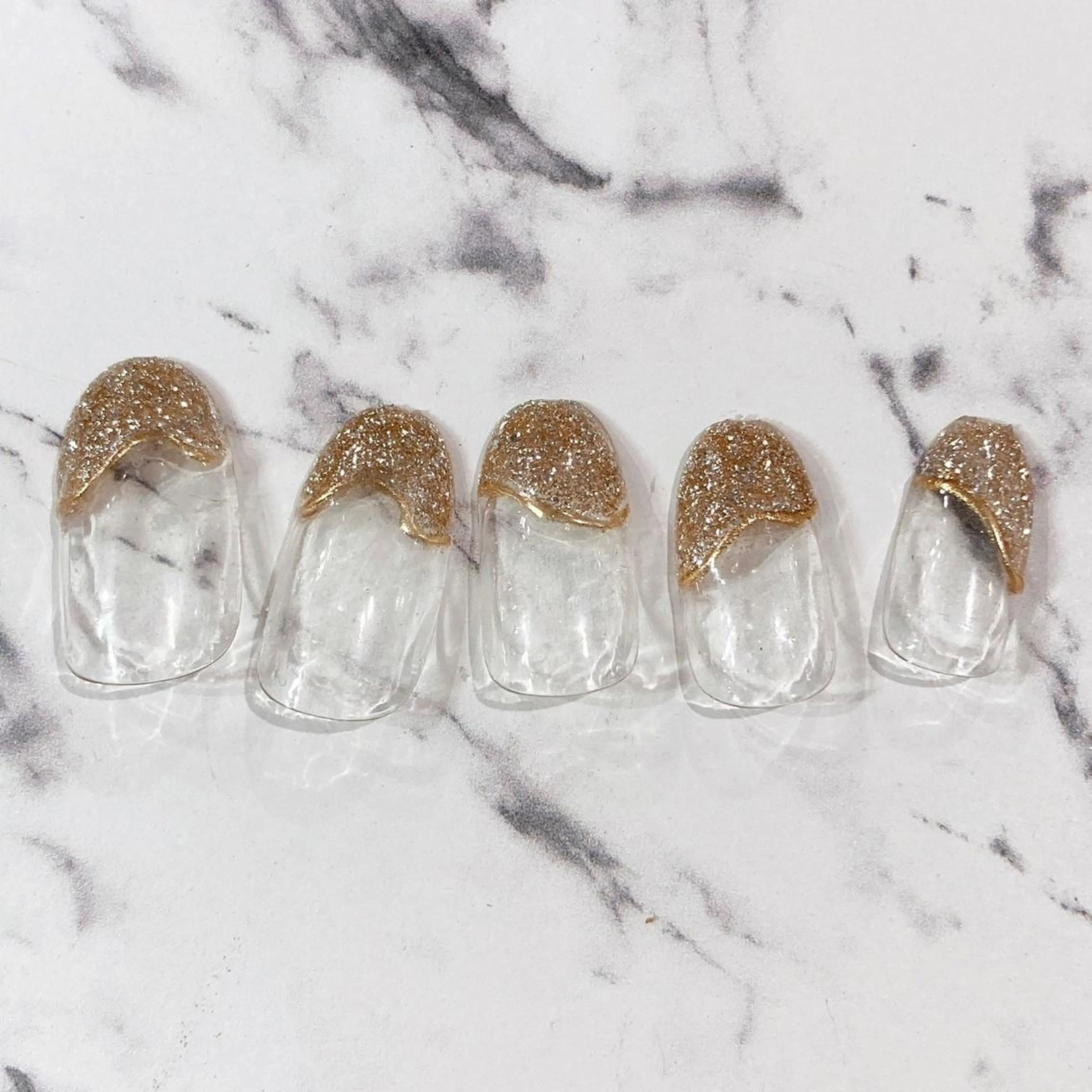 ネイル ニュアンスネイル 冬ネイル ハンドネイル Salon Ｋのネイルデザイン