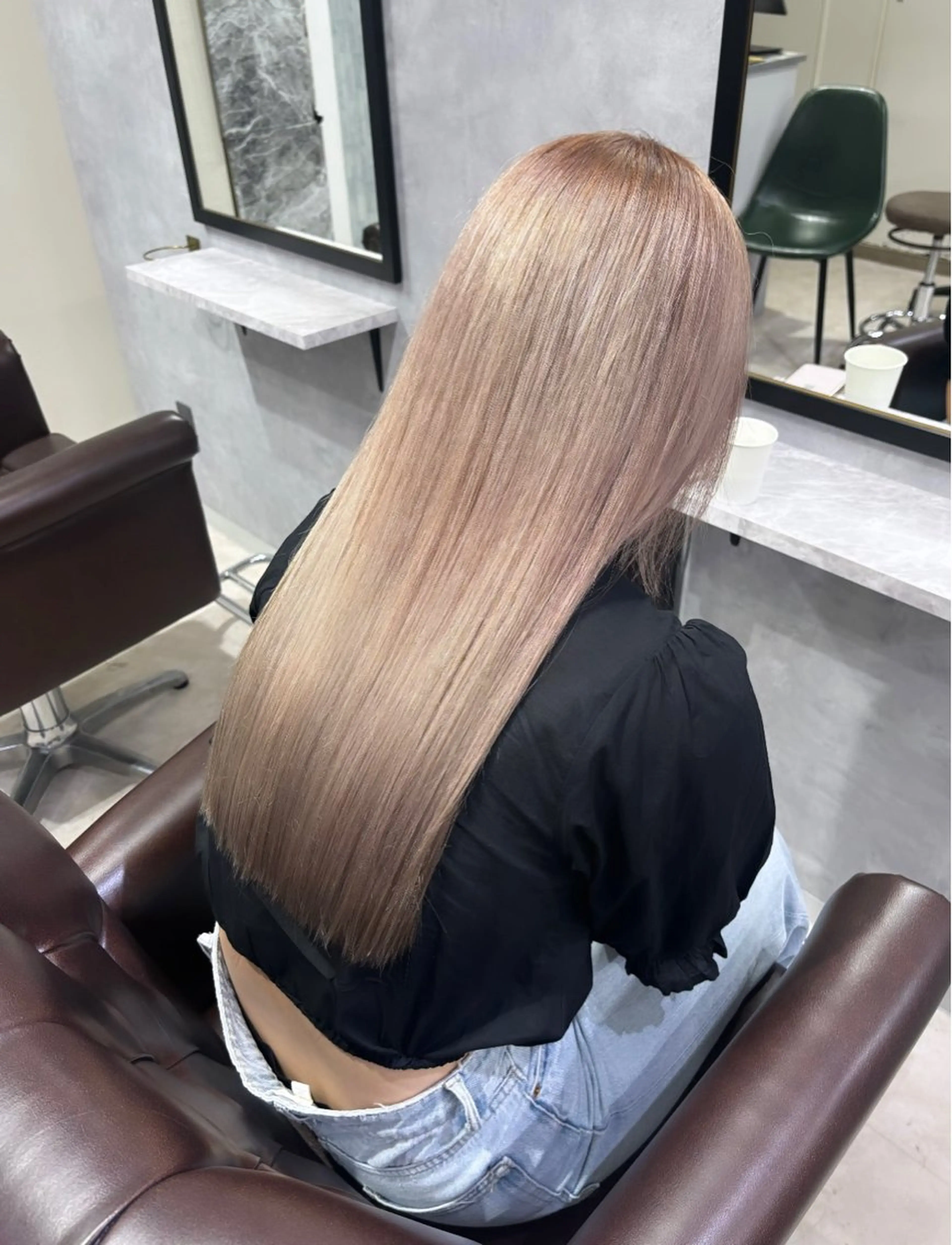 ロング カット ヘアカラー トリートメント 池袋/カラー特化🎨 ロング料金なし🩵のヘアスタイル