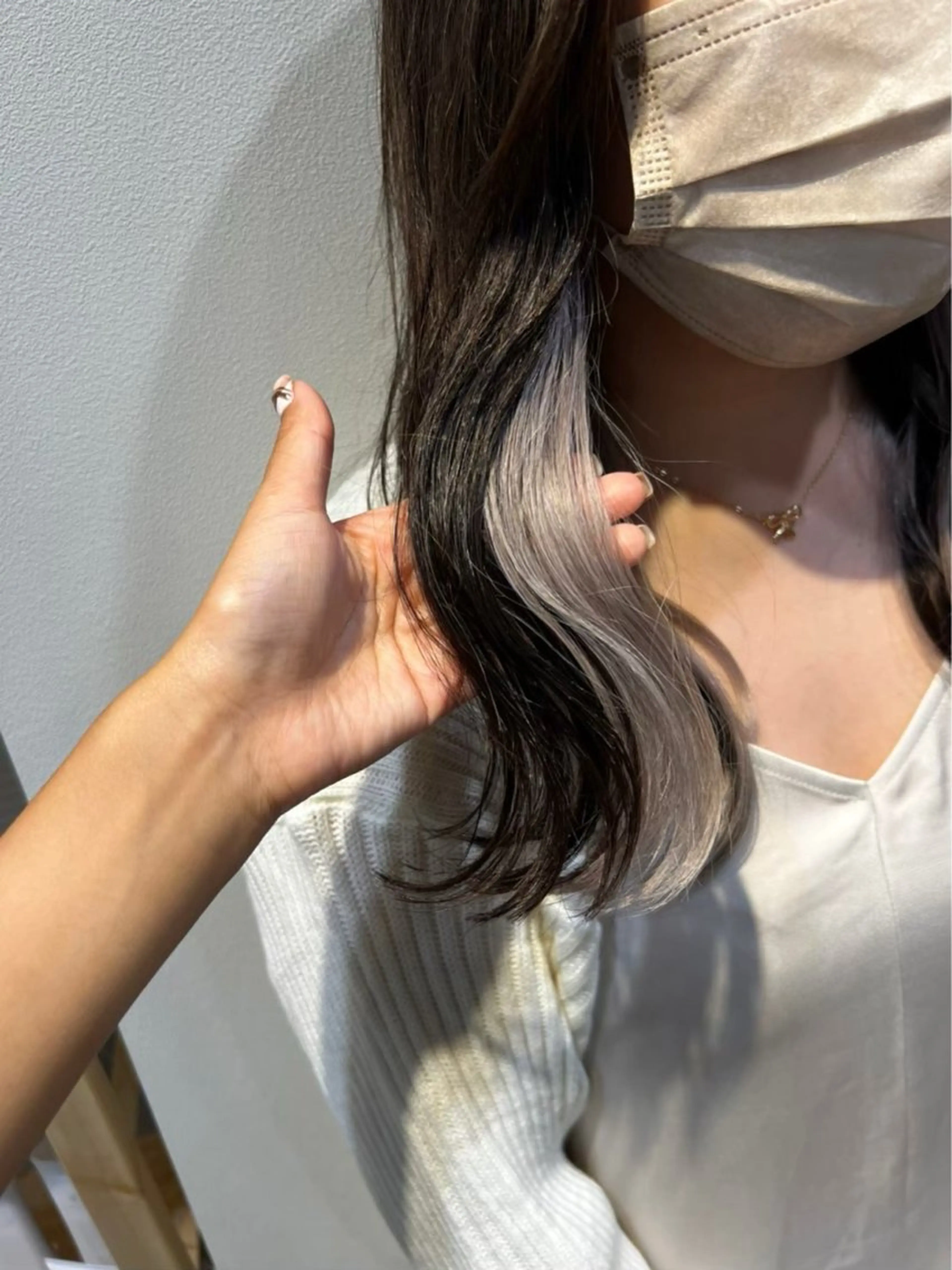 【さりげないオシャレ✨】インナーorイヤリングカラー＋2stepトリートメントの写真