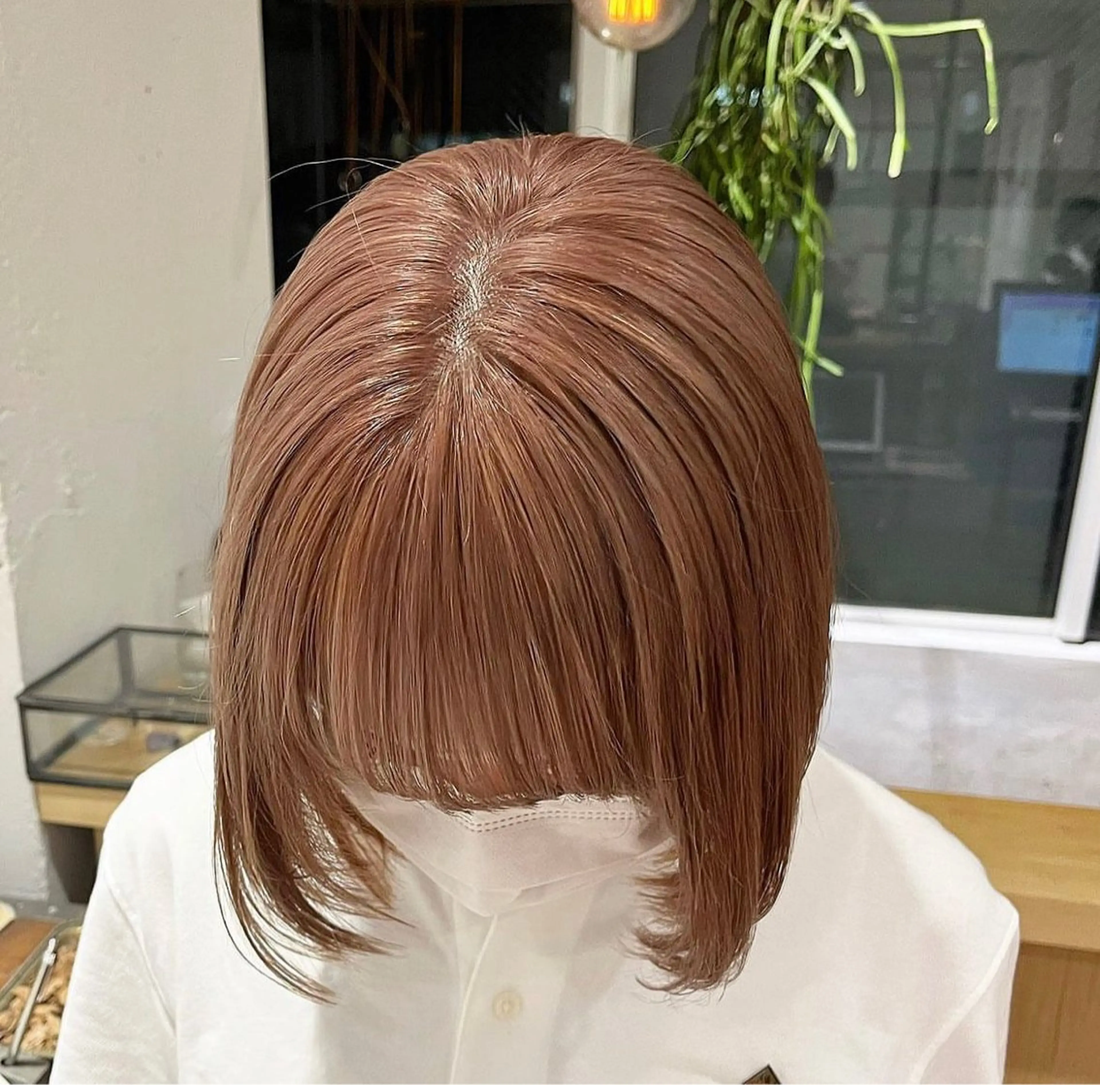 ショート カラー カット ヘアカラー トリートメント オリーブ/縮毛♡ Natsuno🩰のヘアスタイル