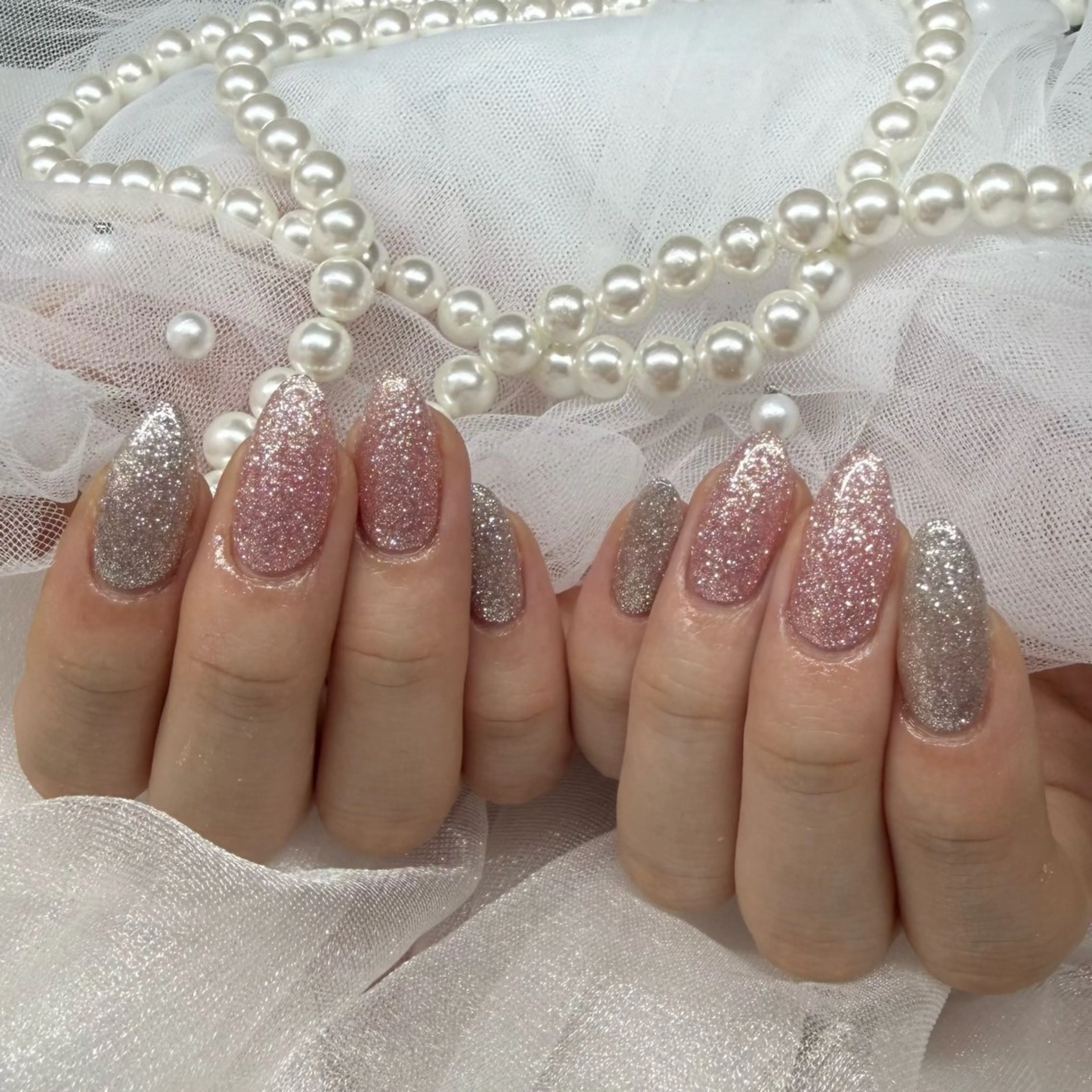 ネイル フラッシュネイル ワンカラーネイル Nailsalon MeMe YUMIのネイルデザイン