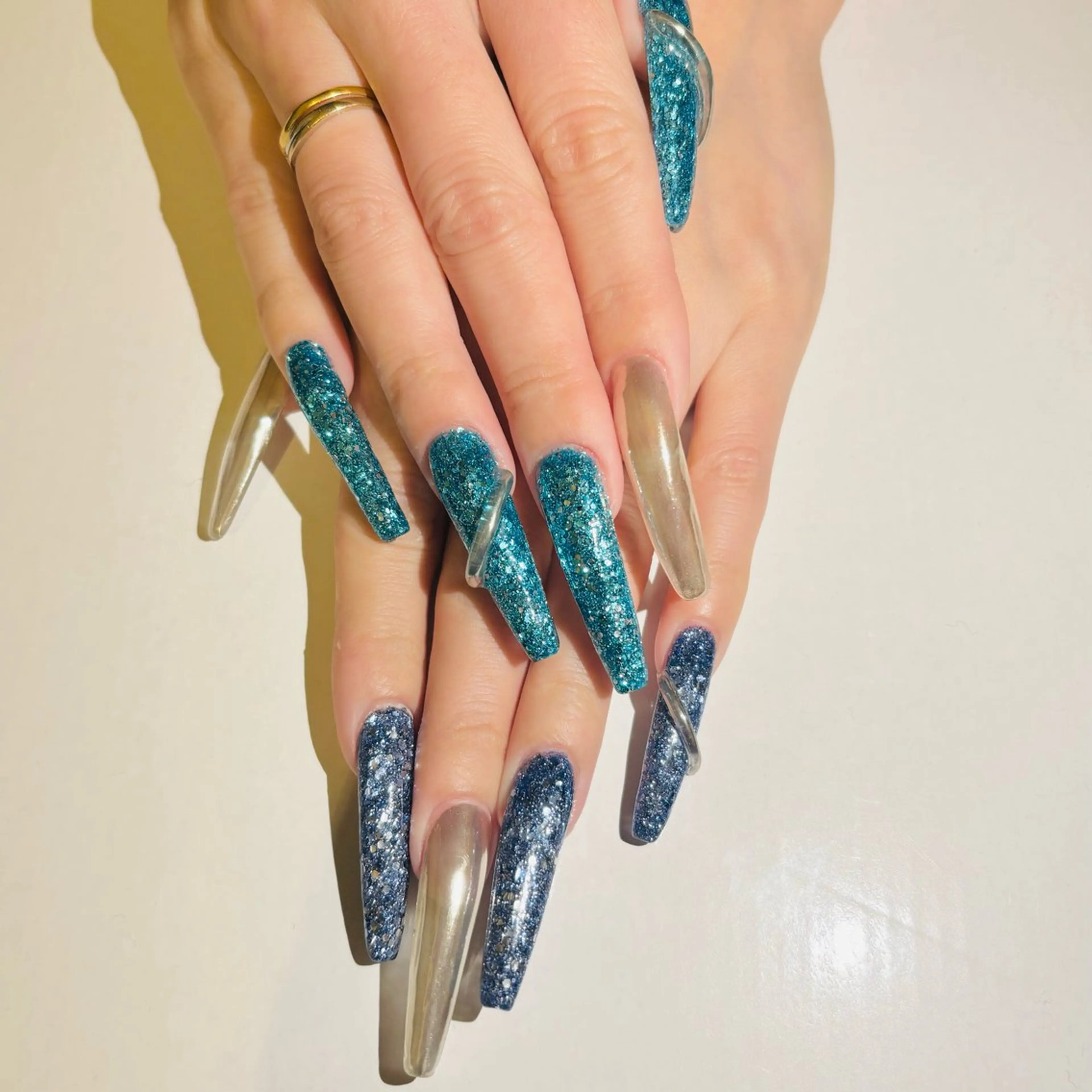 ネイル スカルプネイル AngelCoco Tabataのネイルデザイン