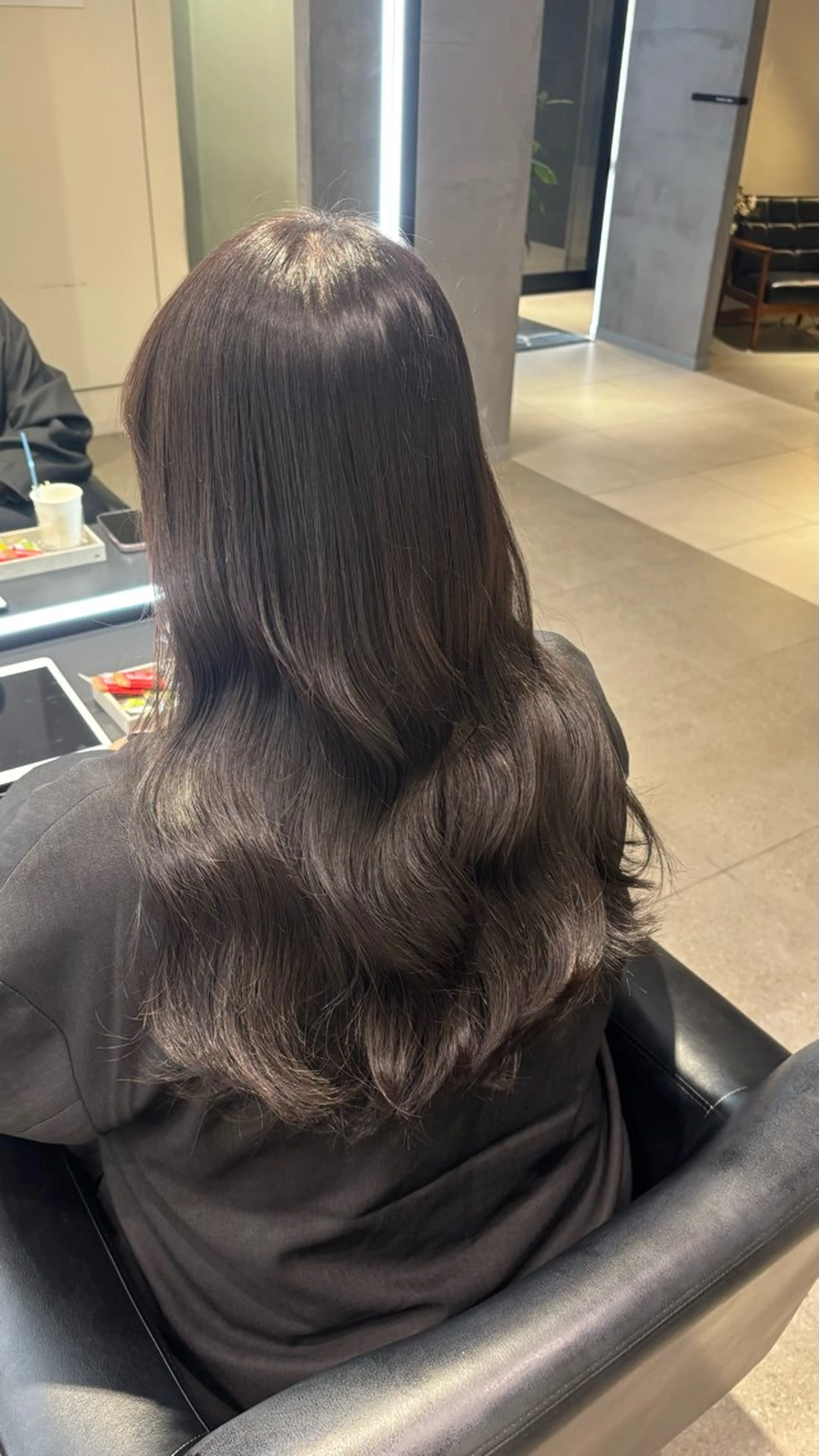 セミロング KAREN（ému） 伏見/カットモデルのヘアスタイル