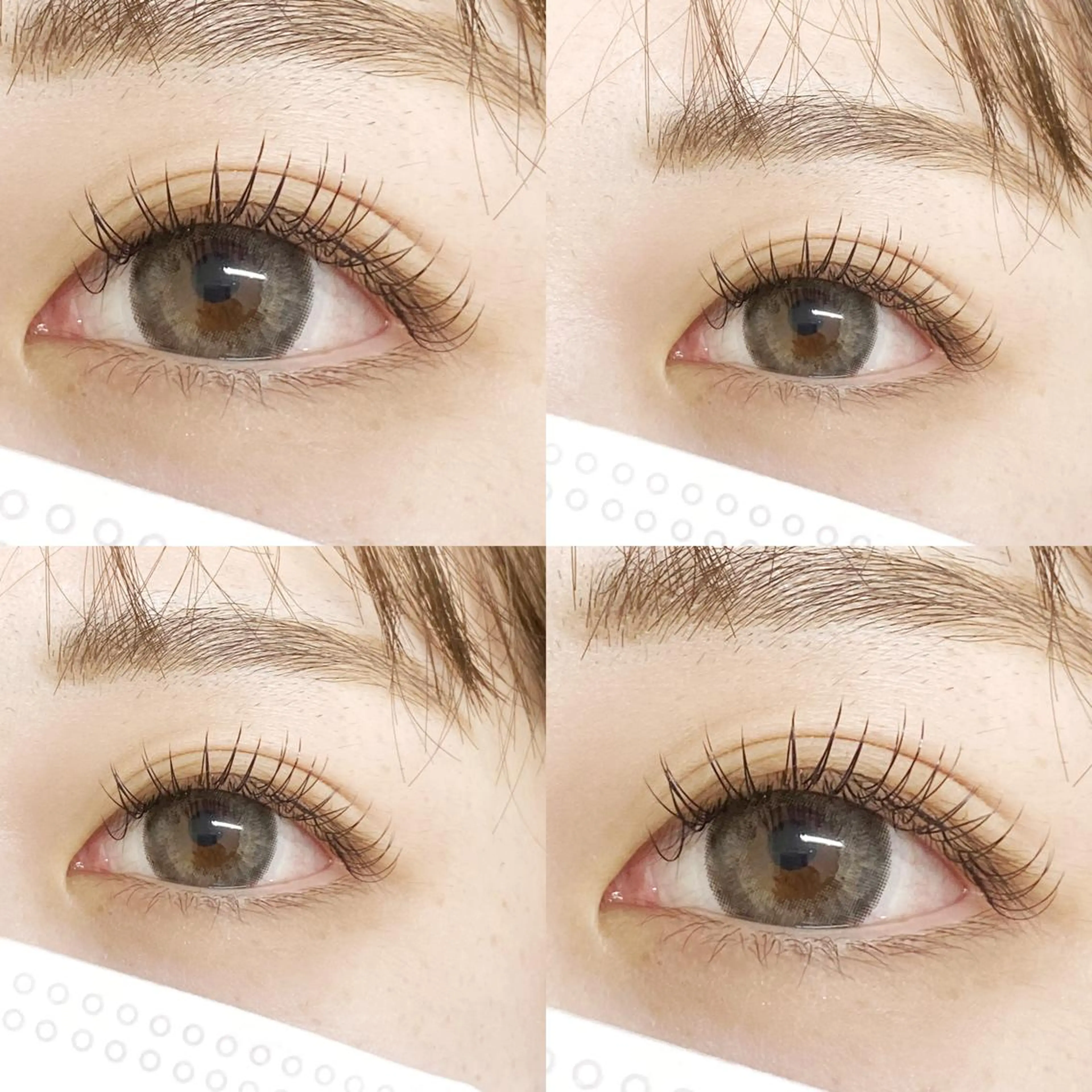 マツエク・マツパ カラーマツエク フラットラッシュ ナチュラル BAMBI所属・BAMBI 🩷KAWAIのマツエク・マツパデザイン