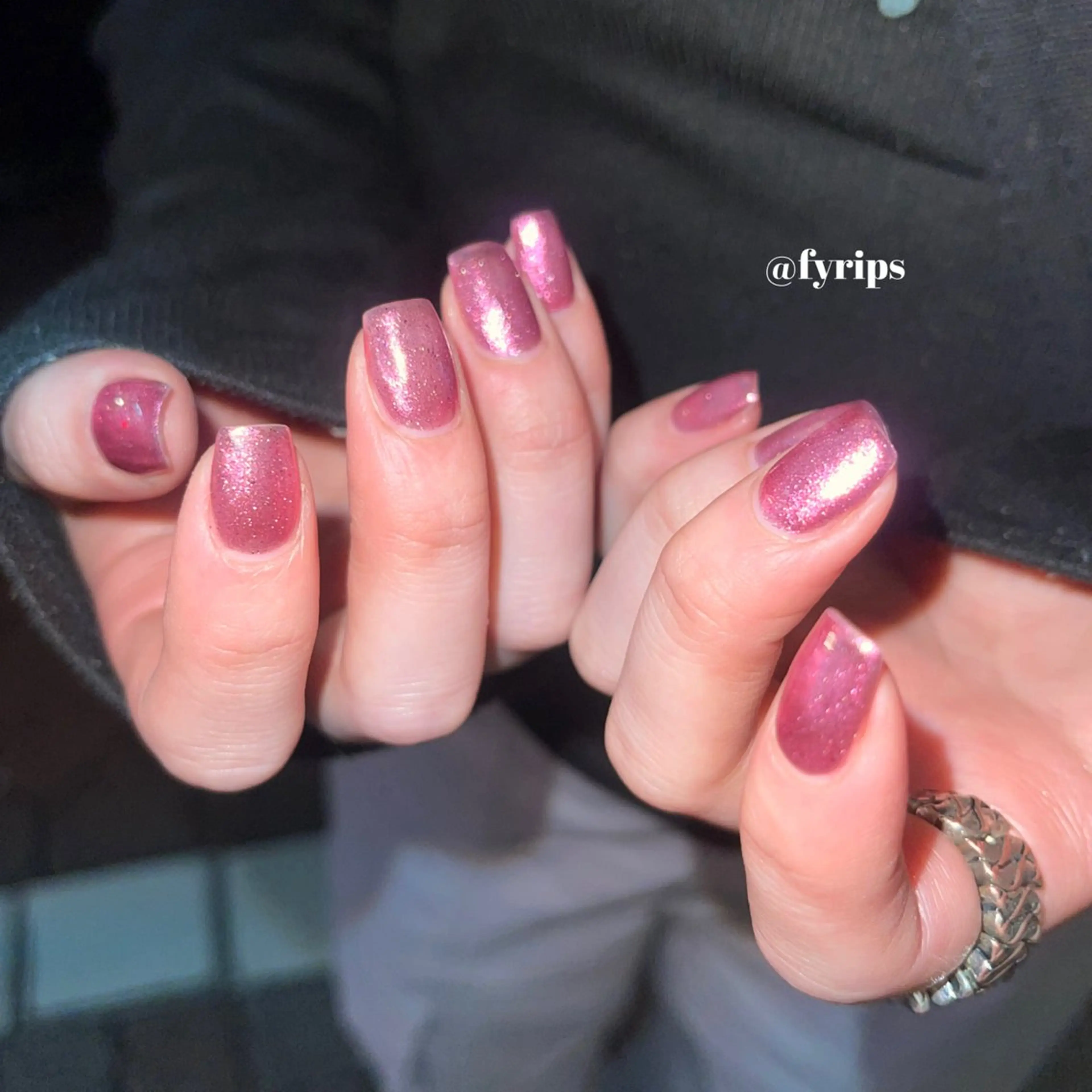 ワンカラー・ラメグラ【オフ無】の写真