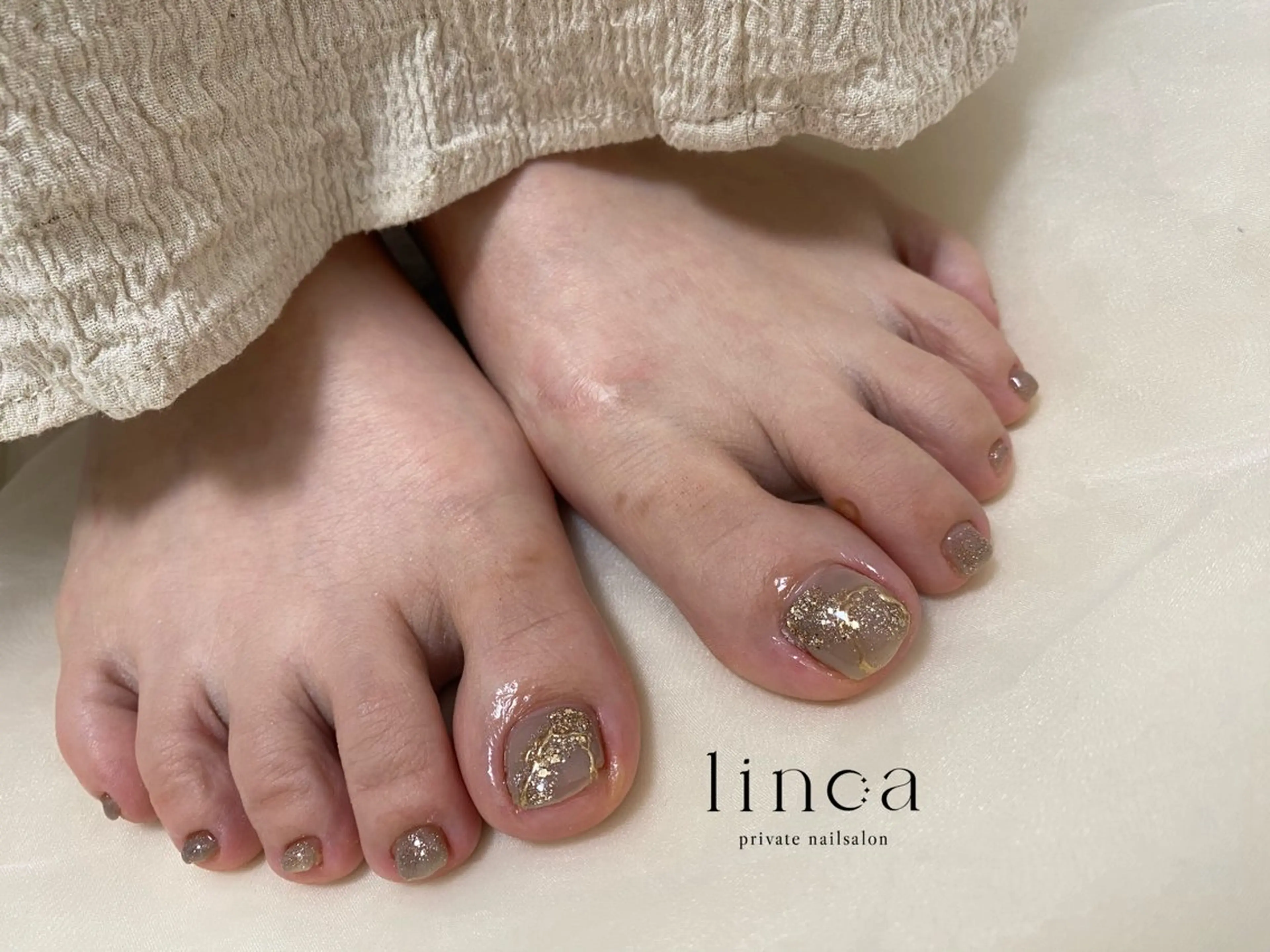 ネイル フットネイル linoa nailのネイルデザイン