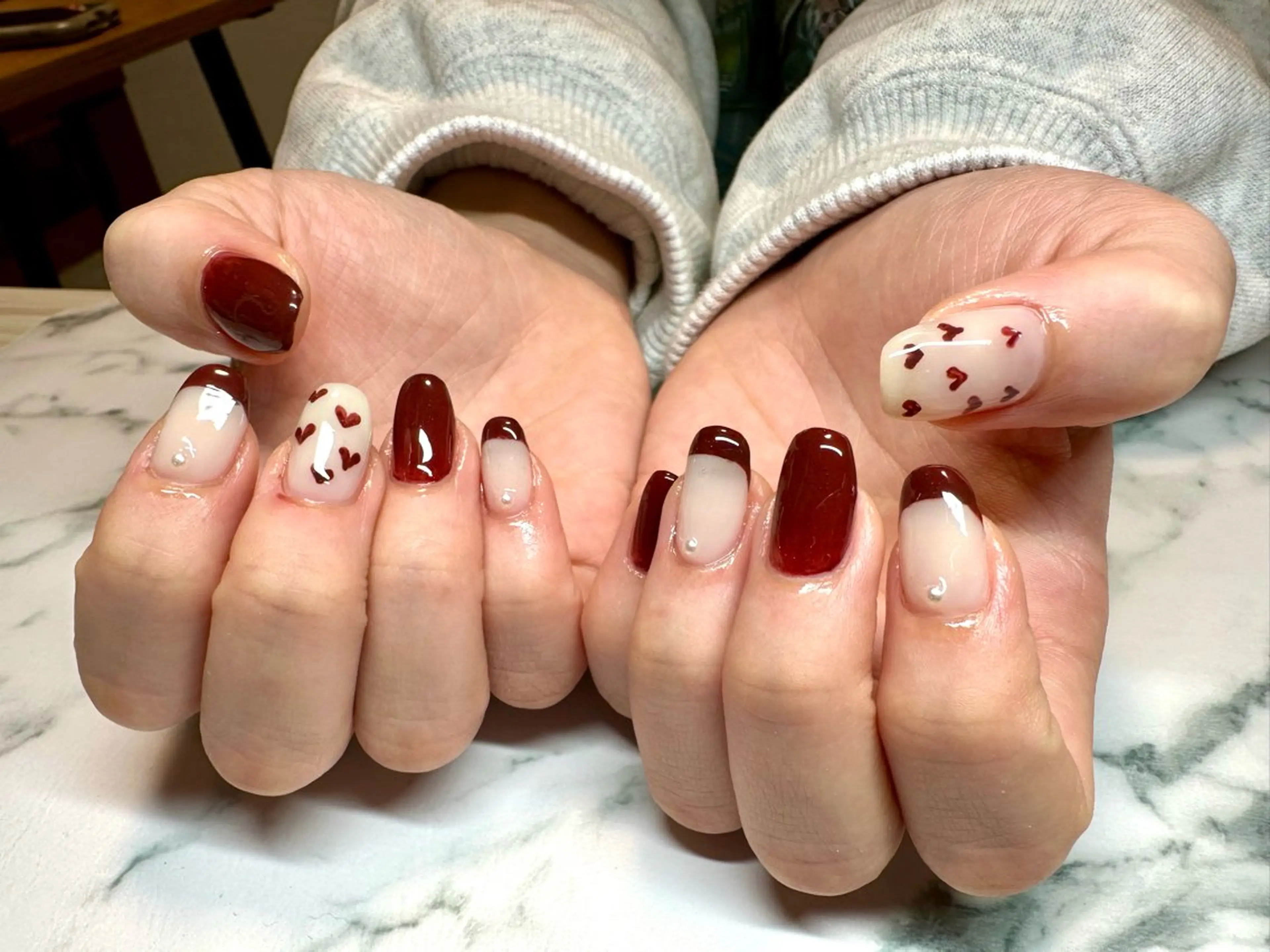 ネイル ハンドネイル 越猪 未来のネイルデザイン