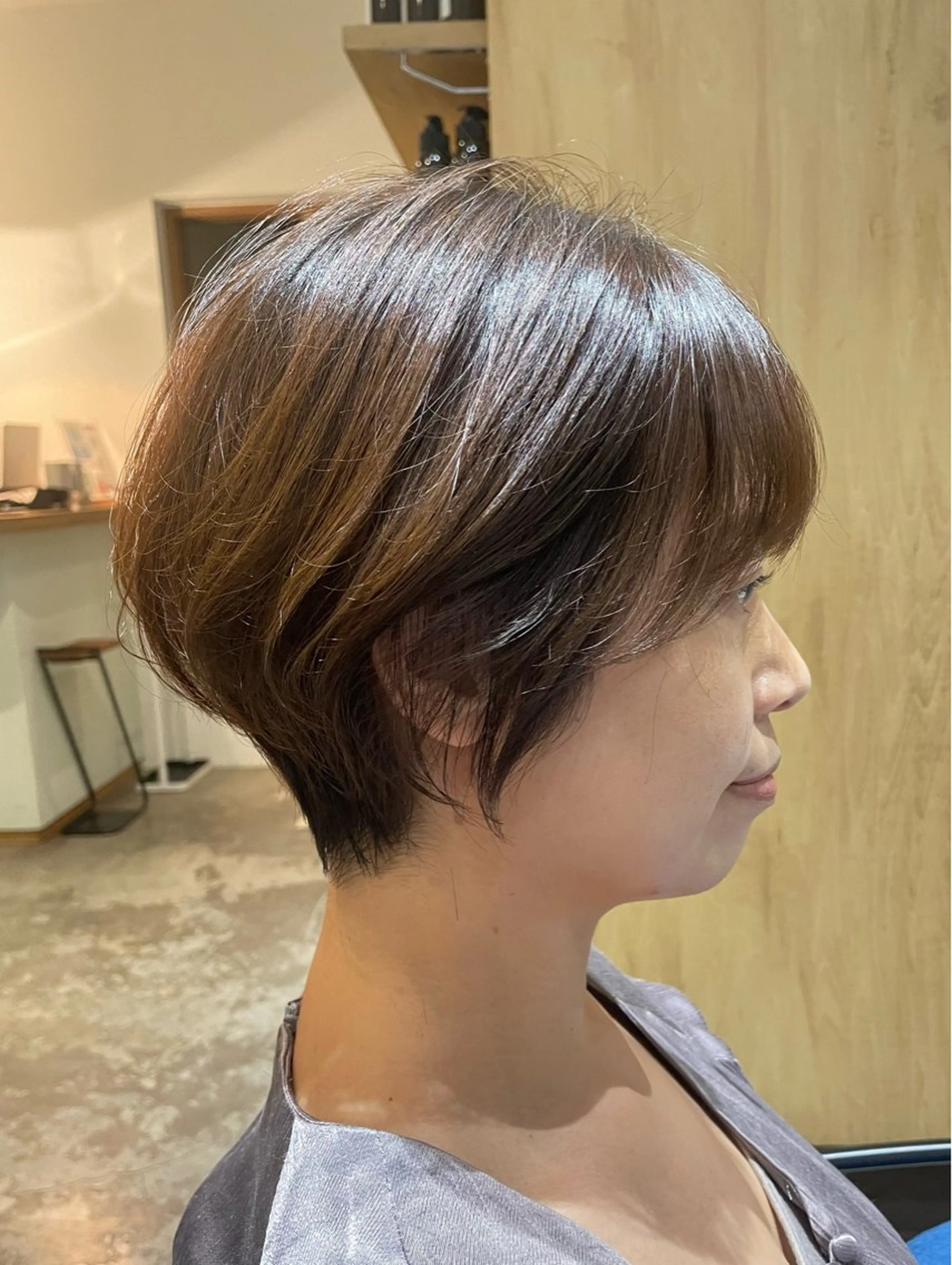 ショート 大人ショート/鎌倉/ カット/edA.菫のヘアスタイル