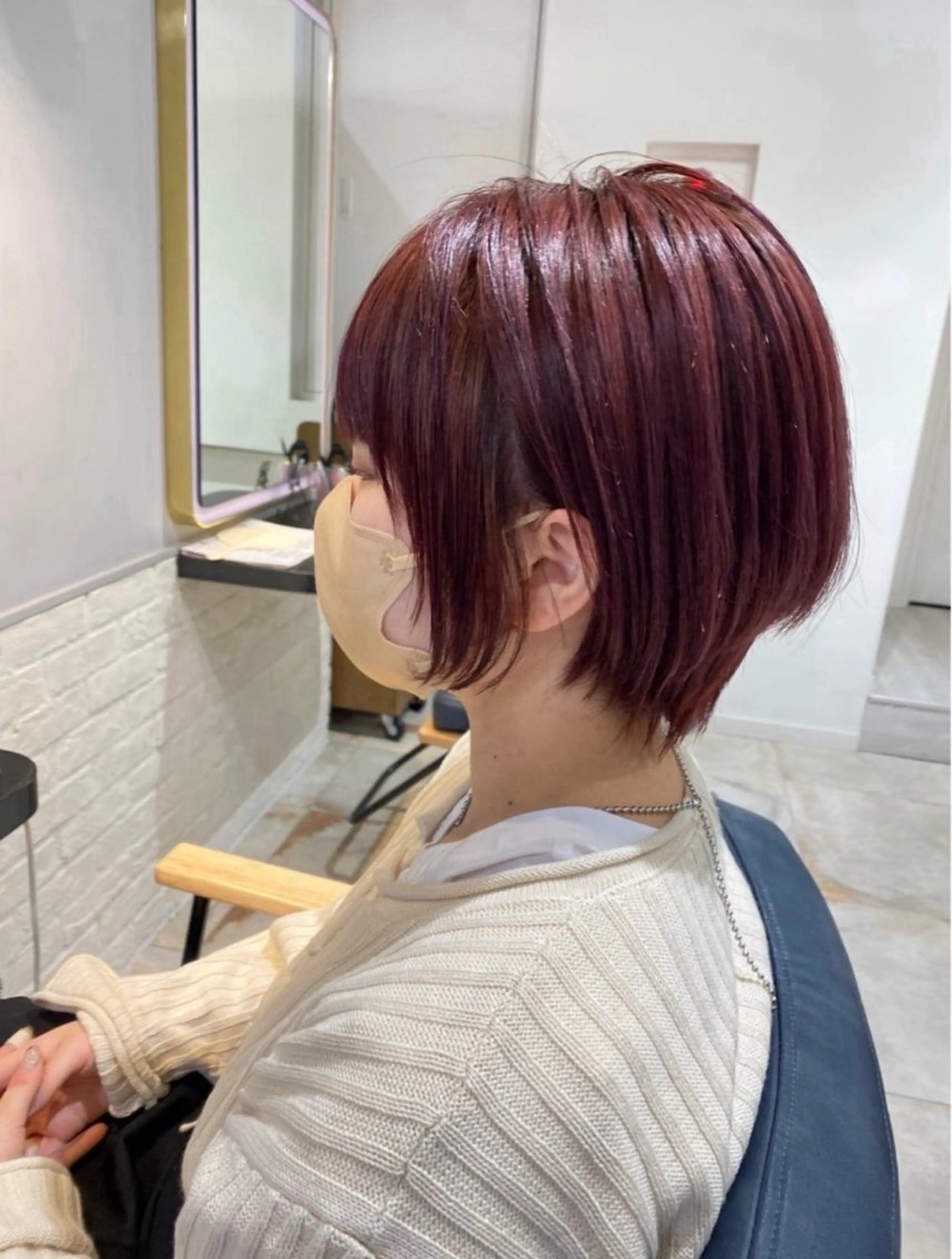 カラー 三門 陽菜乃のヘアスタイル