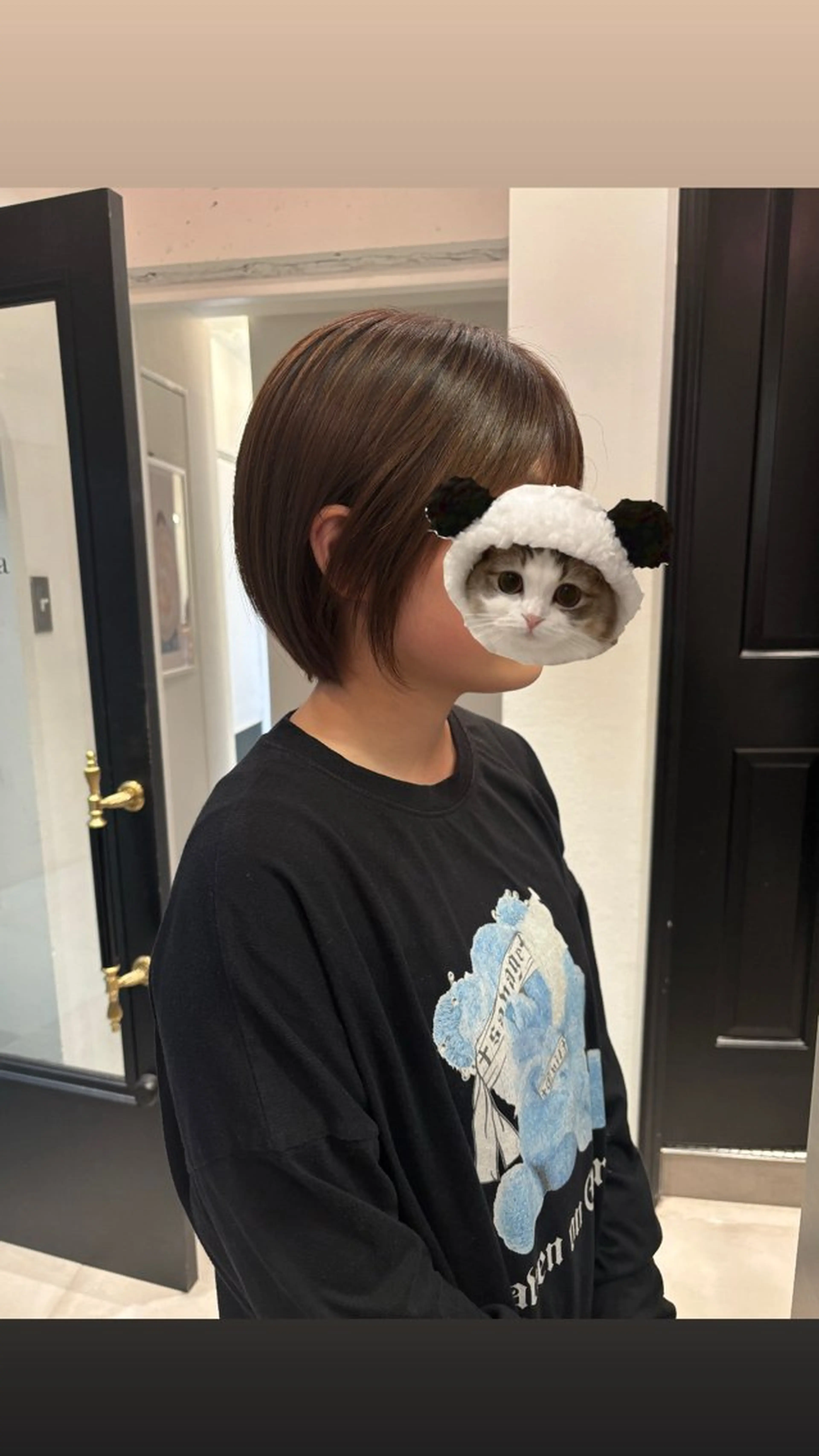 ショート riria/ボブ /ブラウンカラー🎀のヘアスタイル