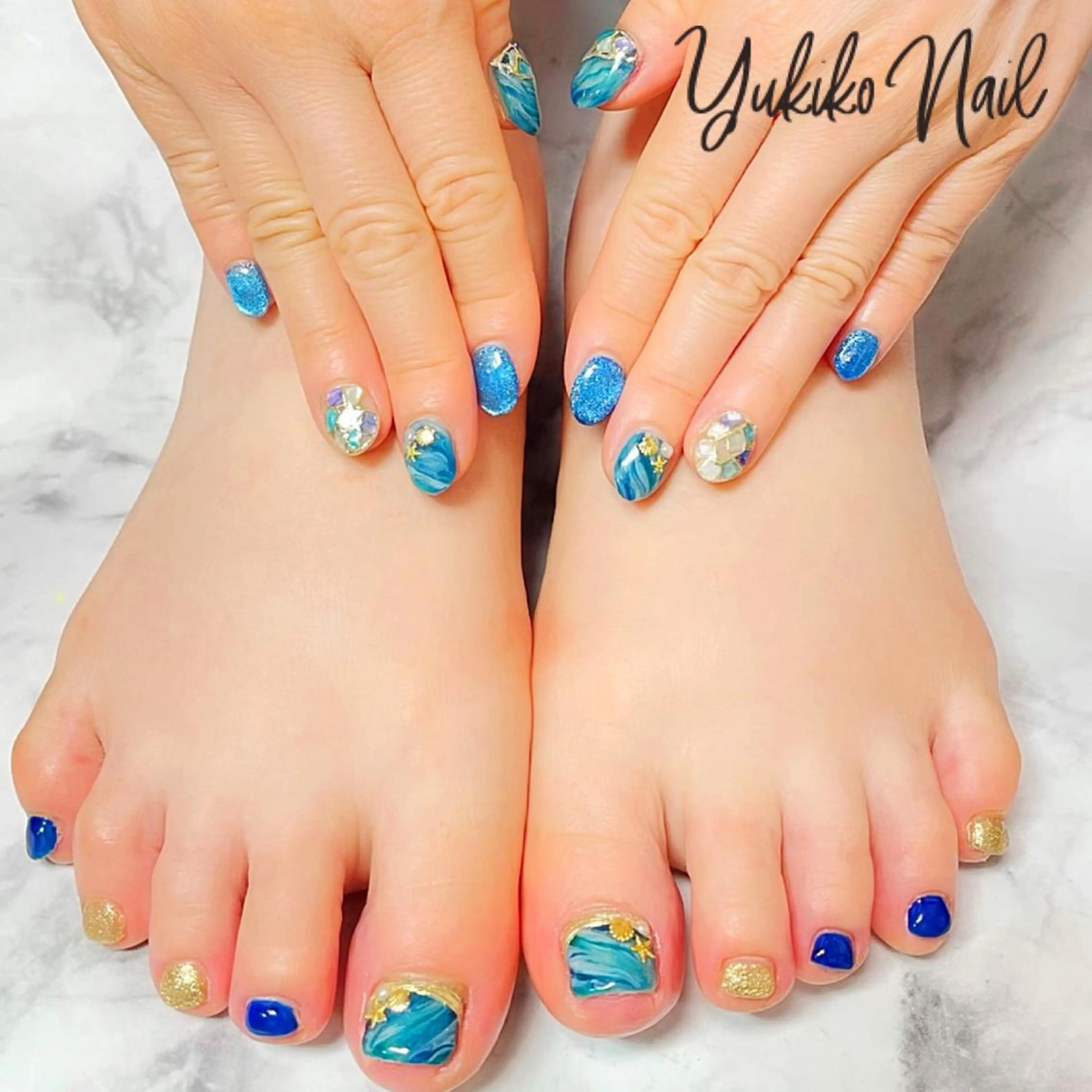 ネイル フットネイル ユキコ ネイルのネイルデザイン