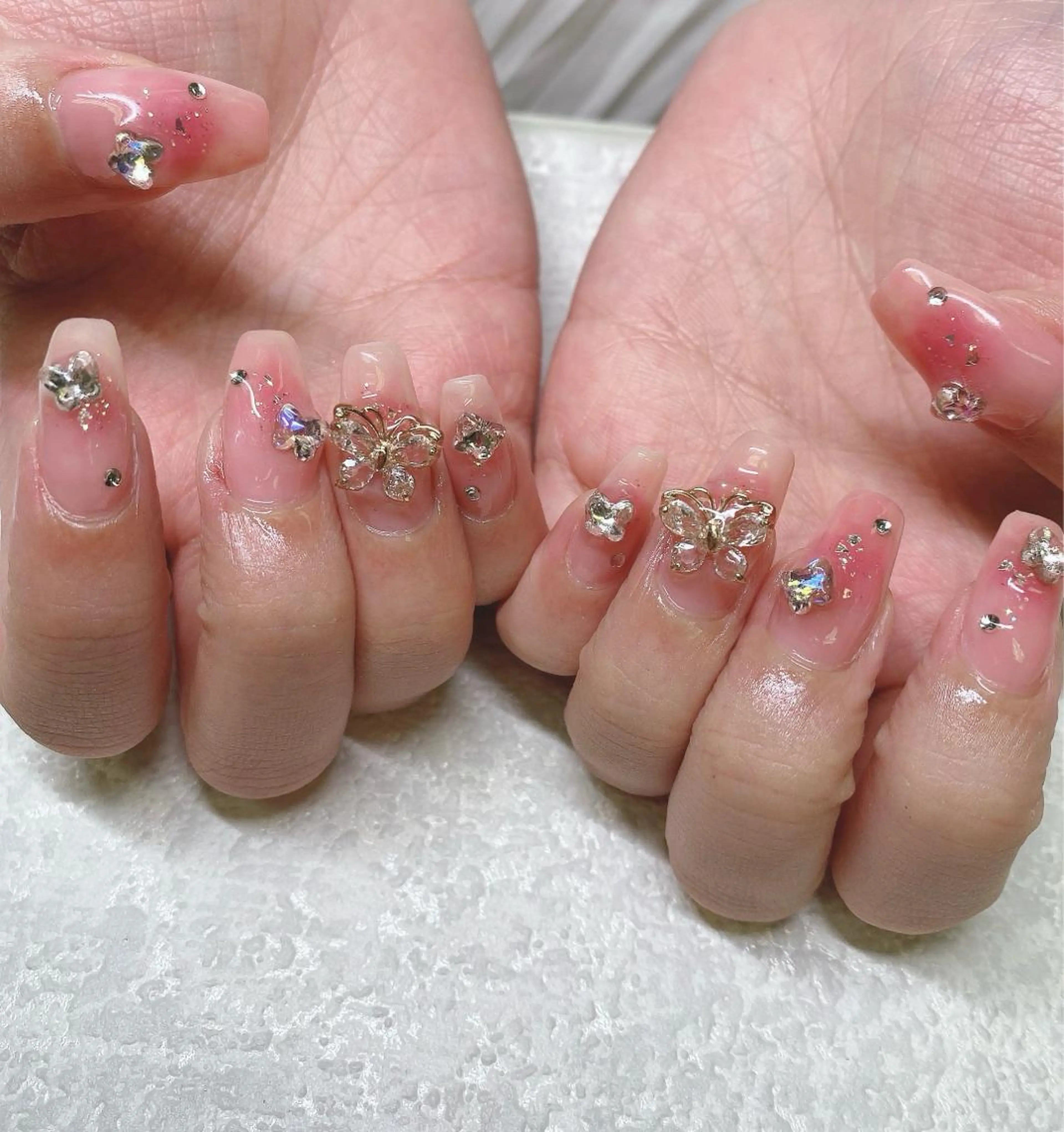 ミディアム ハンドネイル JNA認定講師🌸 RIEのネイルデザイン