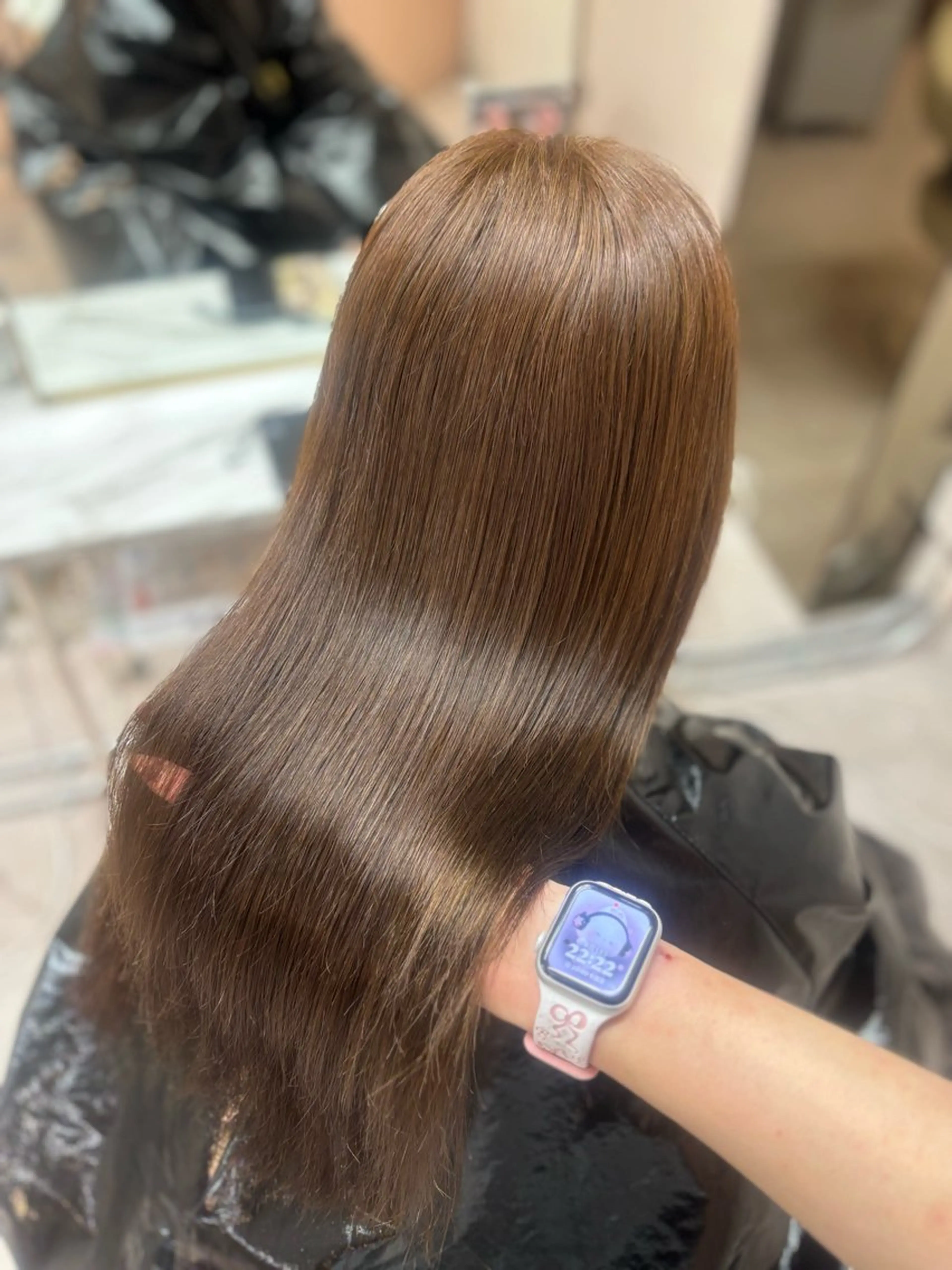 [1名様限定🎀]ブリーチなしで可愛い♡トーンアップカラー✨🫧の写真