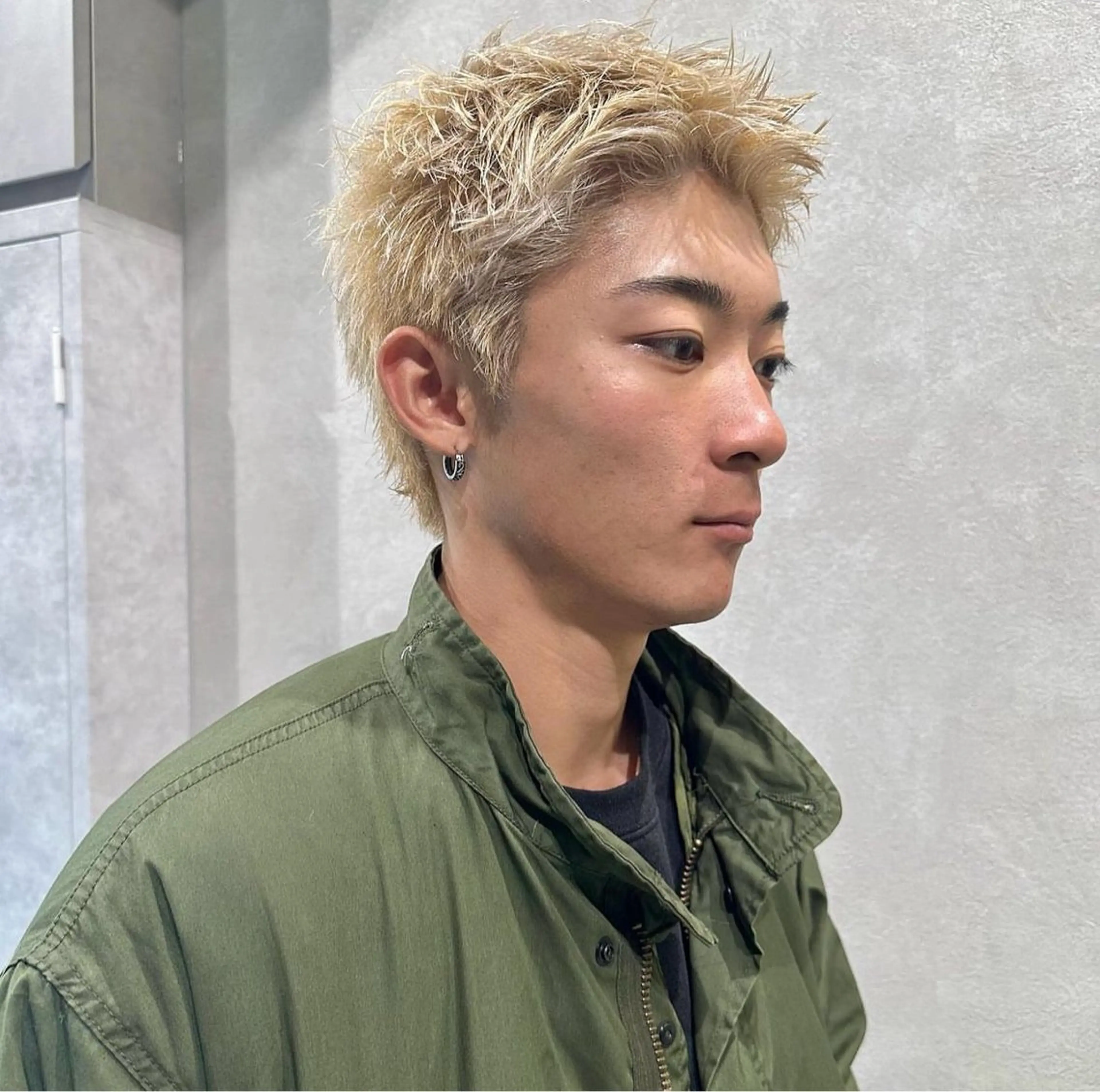 ショート カラー メンズ HARE &nail ☪️remiのヘアスタイル