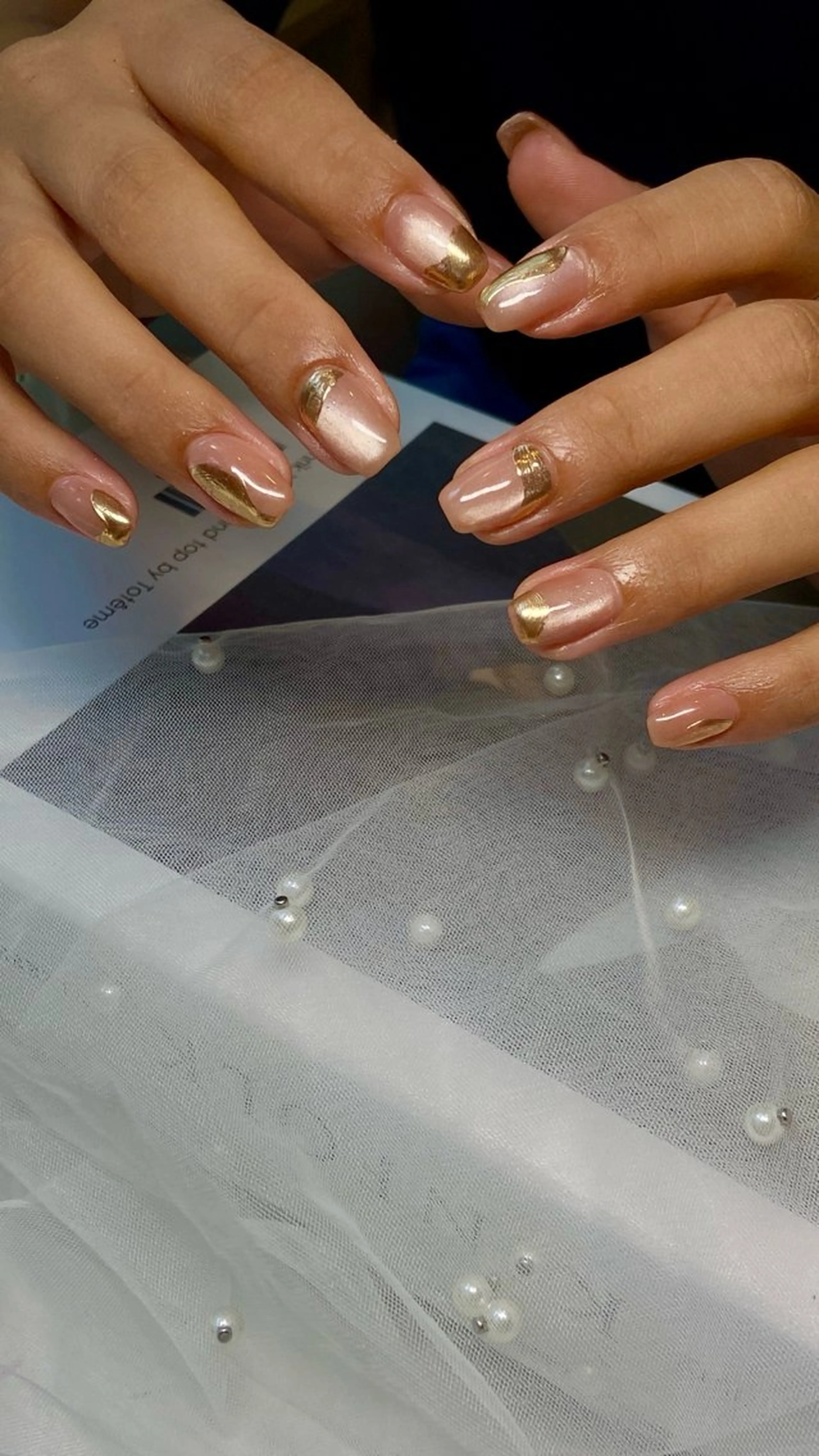 ネイル ハンドネイル SHAPYパラジェル フィルイン対応　うみのマツエク・マツパデザイン