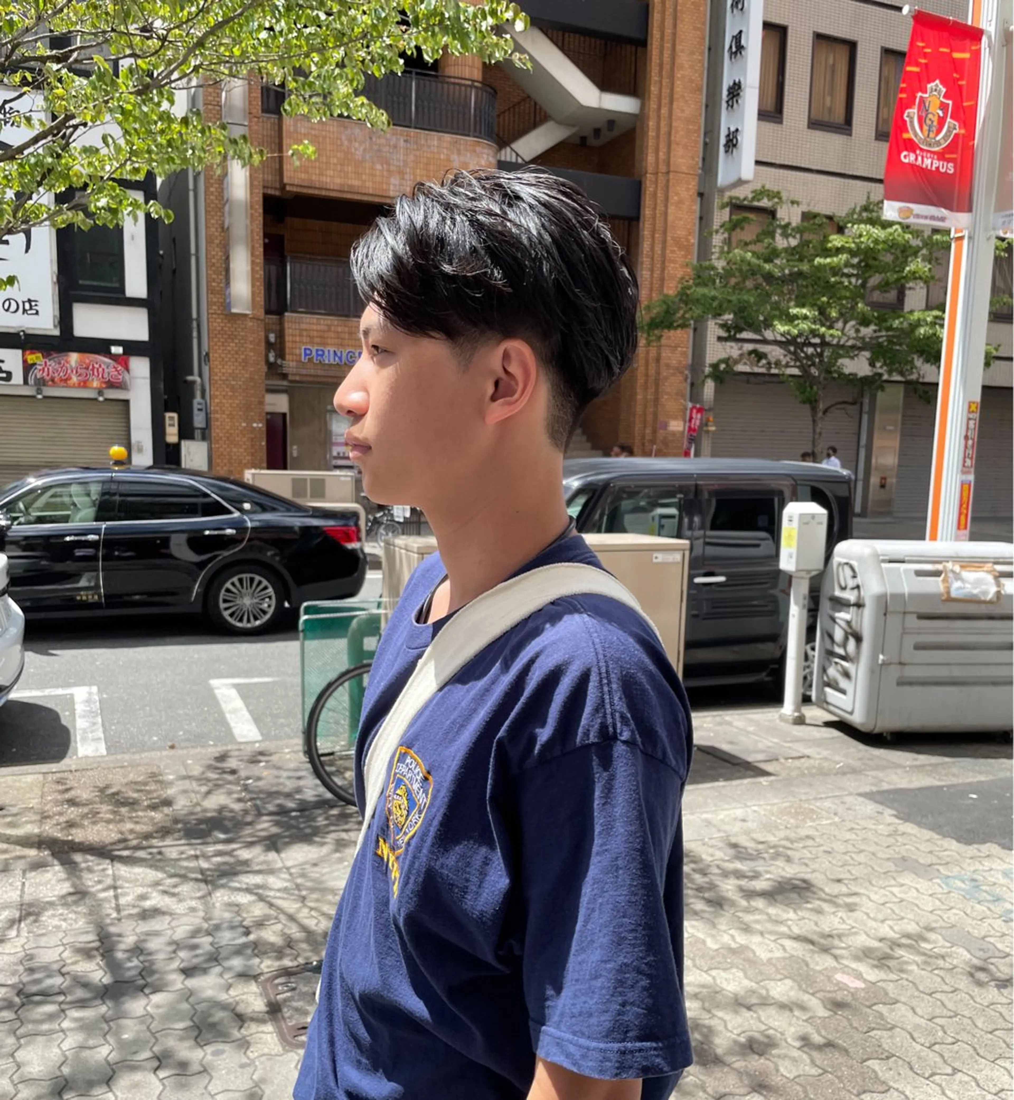 ショート パーマ メンズ misch by urban所属・髪質改善ストレート KENTOのヘアスタイル