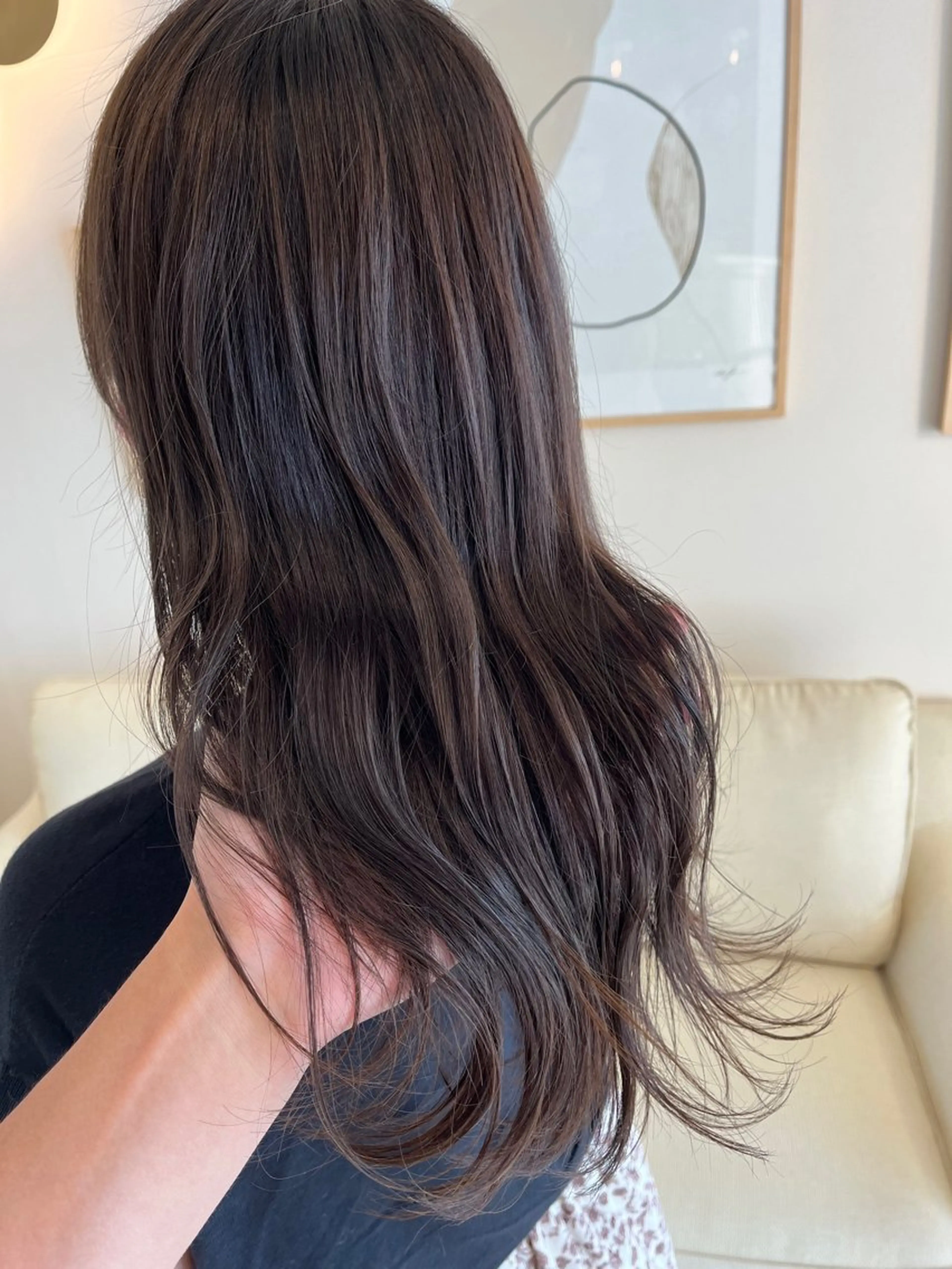 ミディアム ダメージレス◎東区/ 艶カラー💫/斉藤拓のヘアスタイル