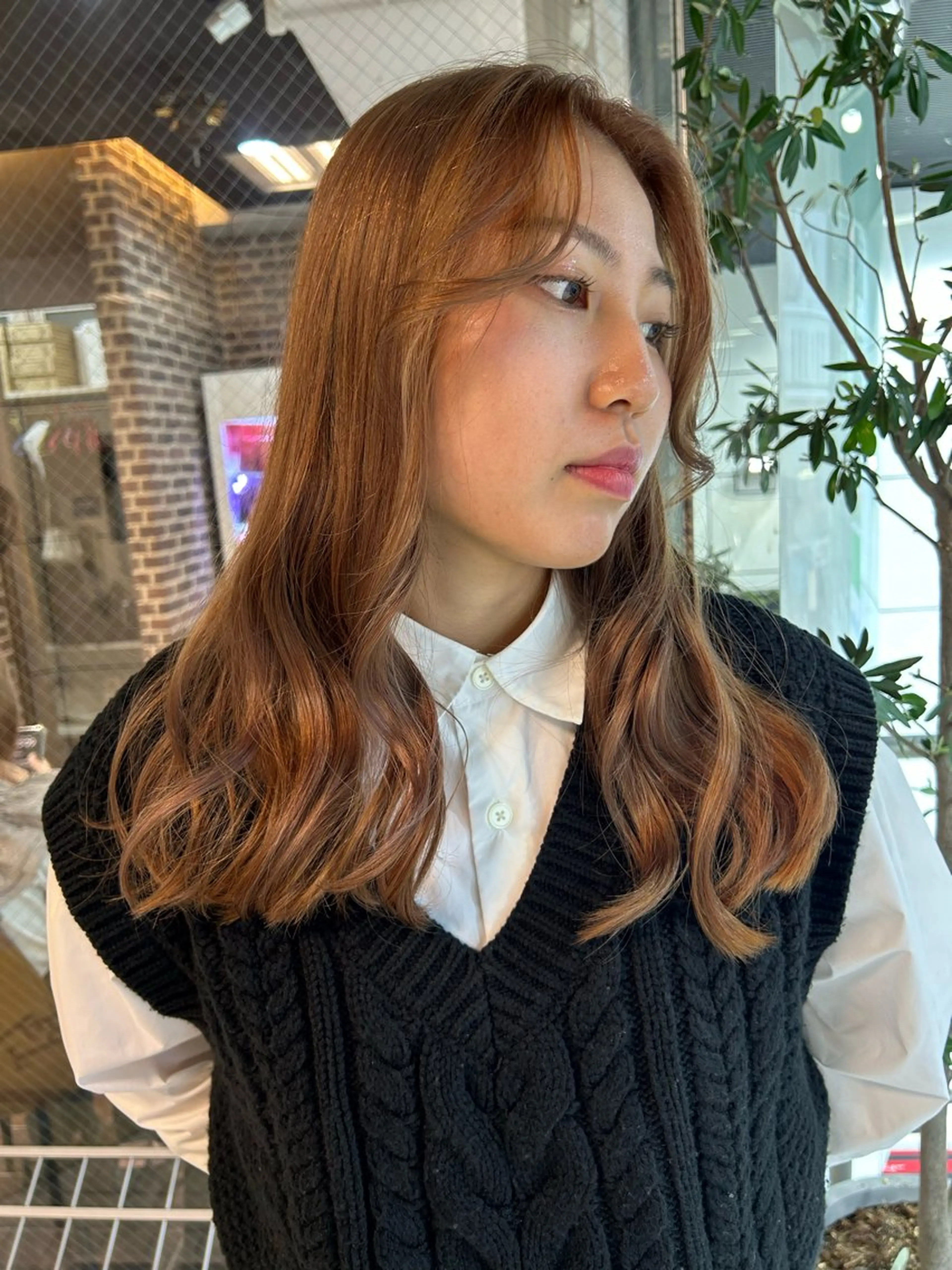 ロング 韓国風カラー 学生 髪質改善 韓国風ヘア トリートメント メンズスタイル Hitomi🐶のヘアスタイル