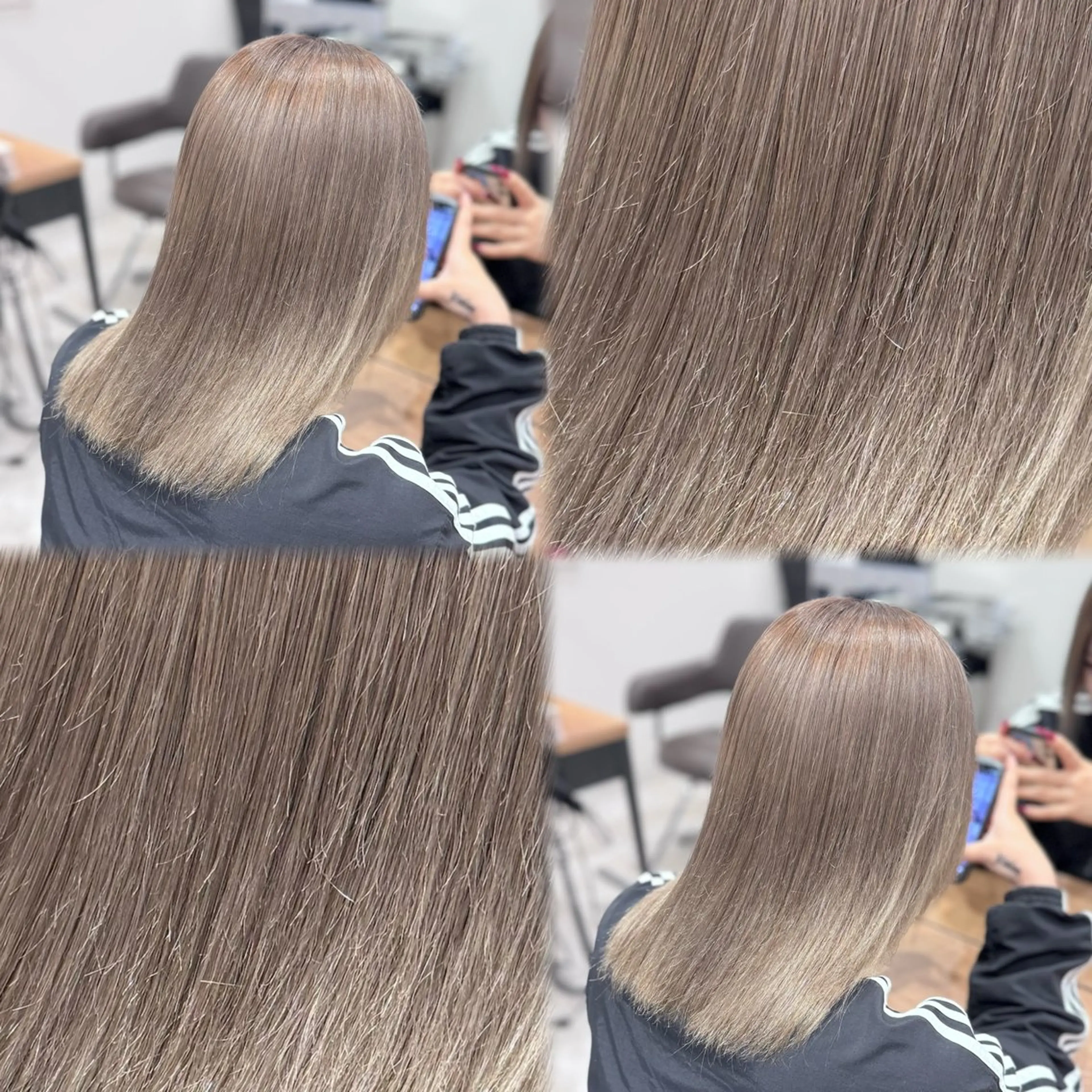 ミディアム ヘアカラー Lee 天王寺 Bianのヘアスタイル