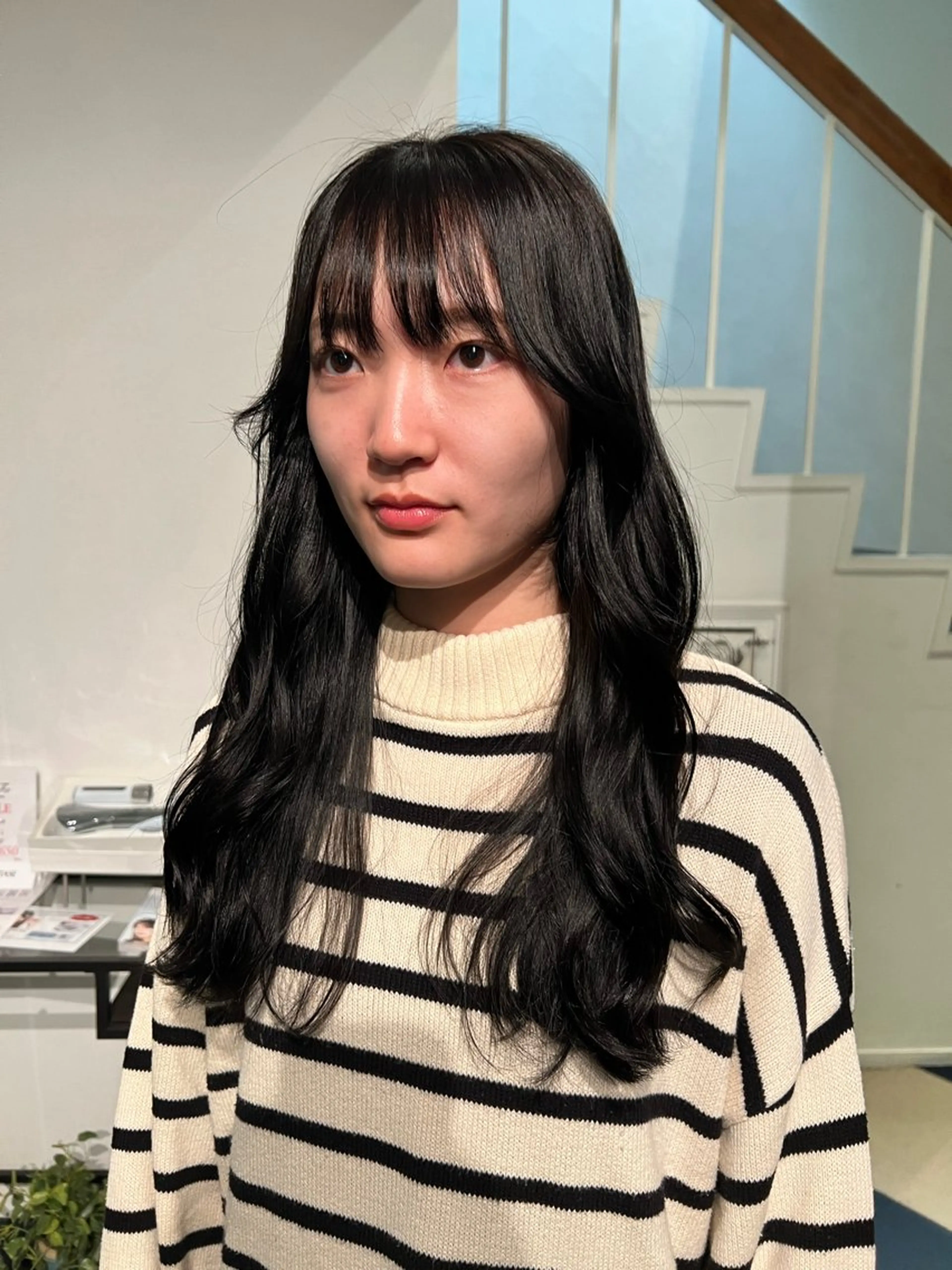 ロング カラー ムラコシヒカリ lapenseeのヘアスタイル