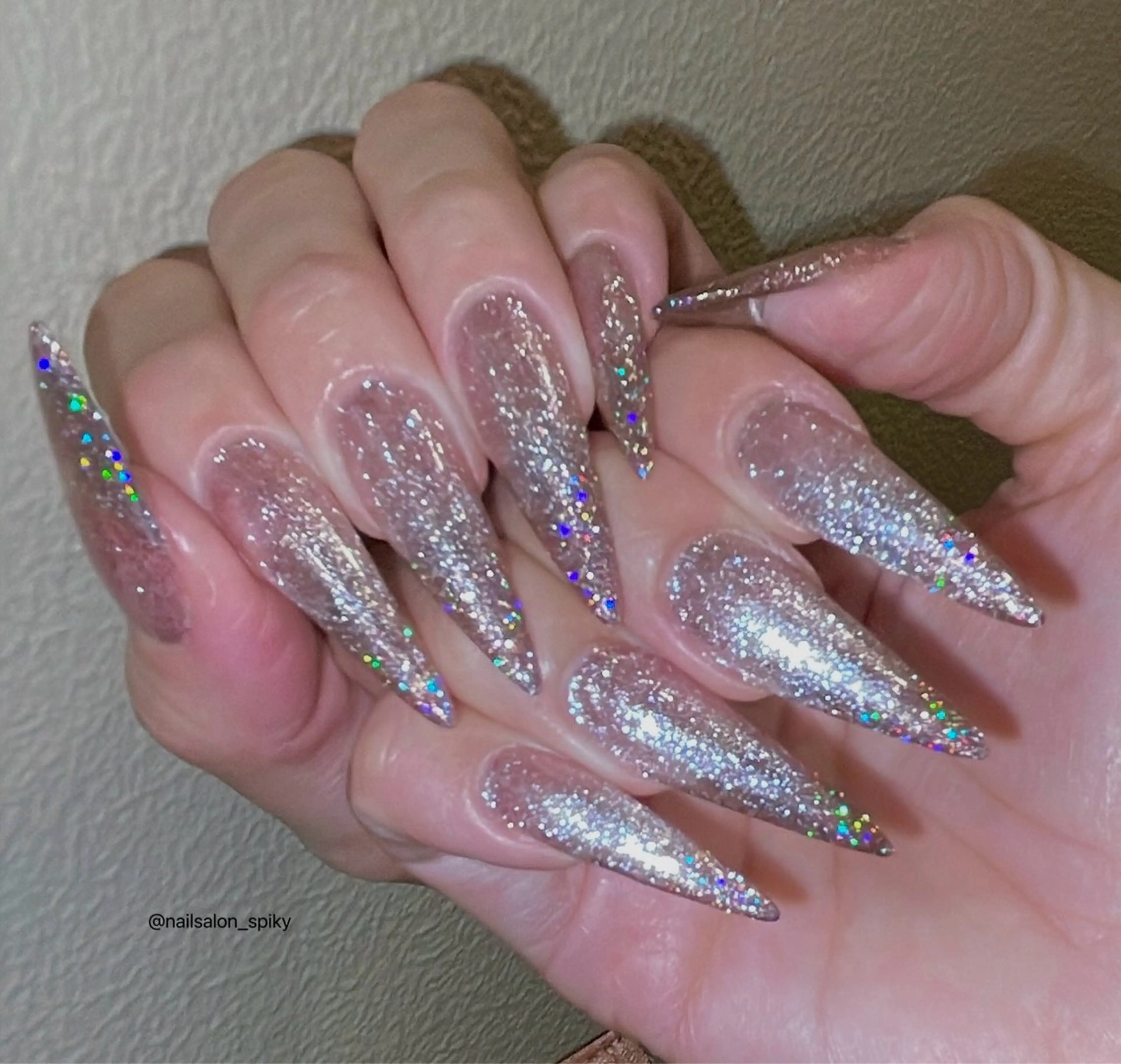 ネイル Spiky とうげ ふうかのネイルデザイン