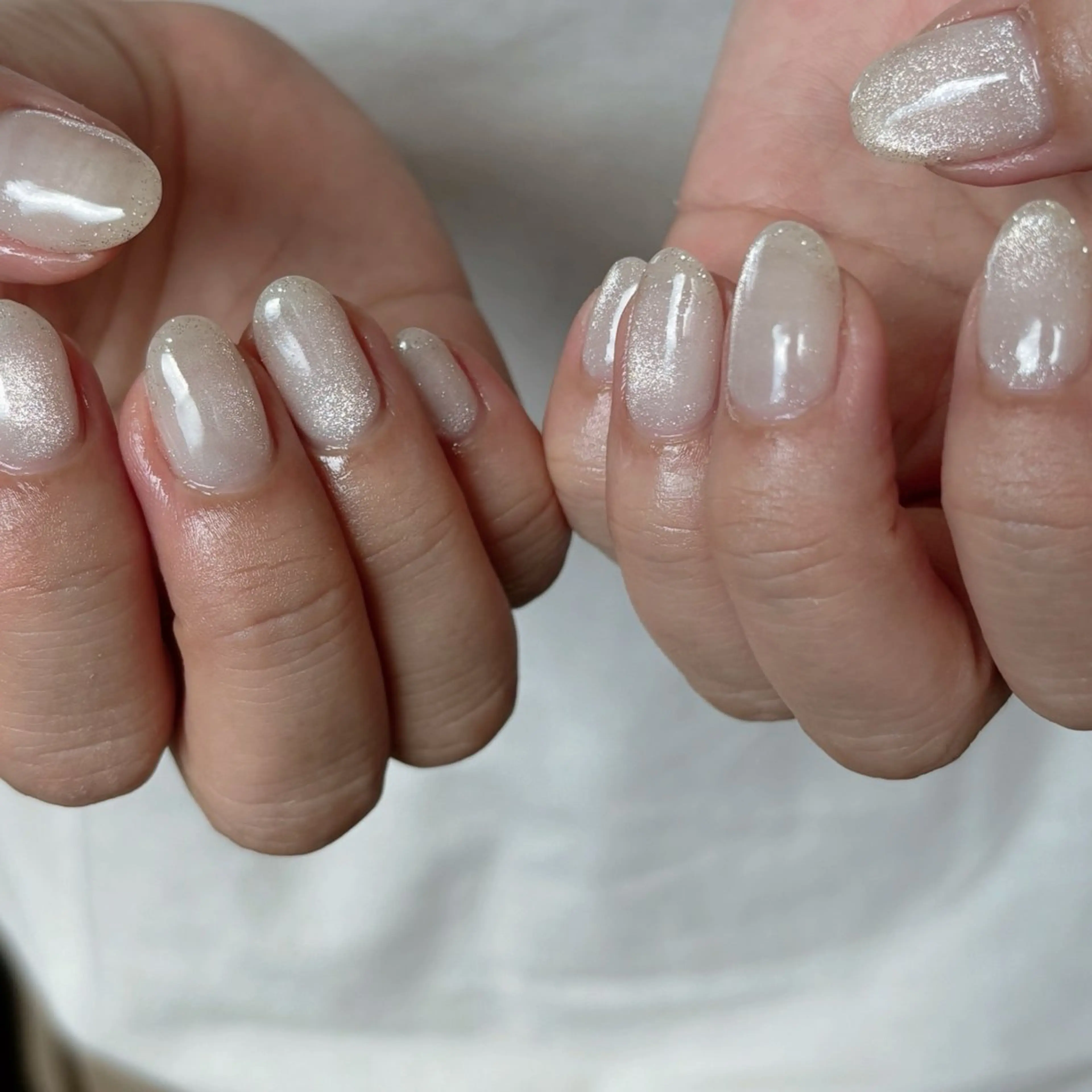 ネイル ジェルネイル キラキラネイル ラメ(グリッター) マグネットネイル ニュアンスネイル ハンドネイル tamu nail 　金町のネイルデザイン