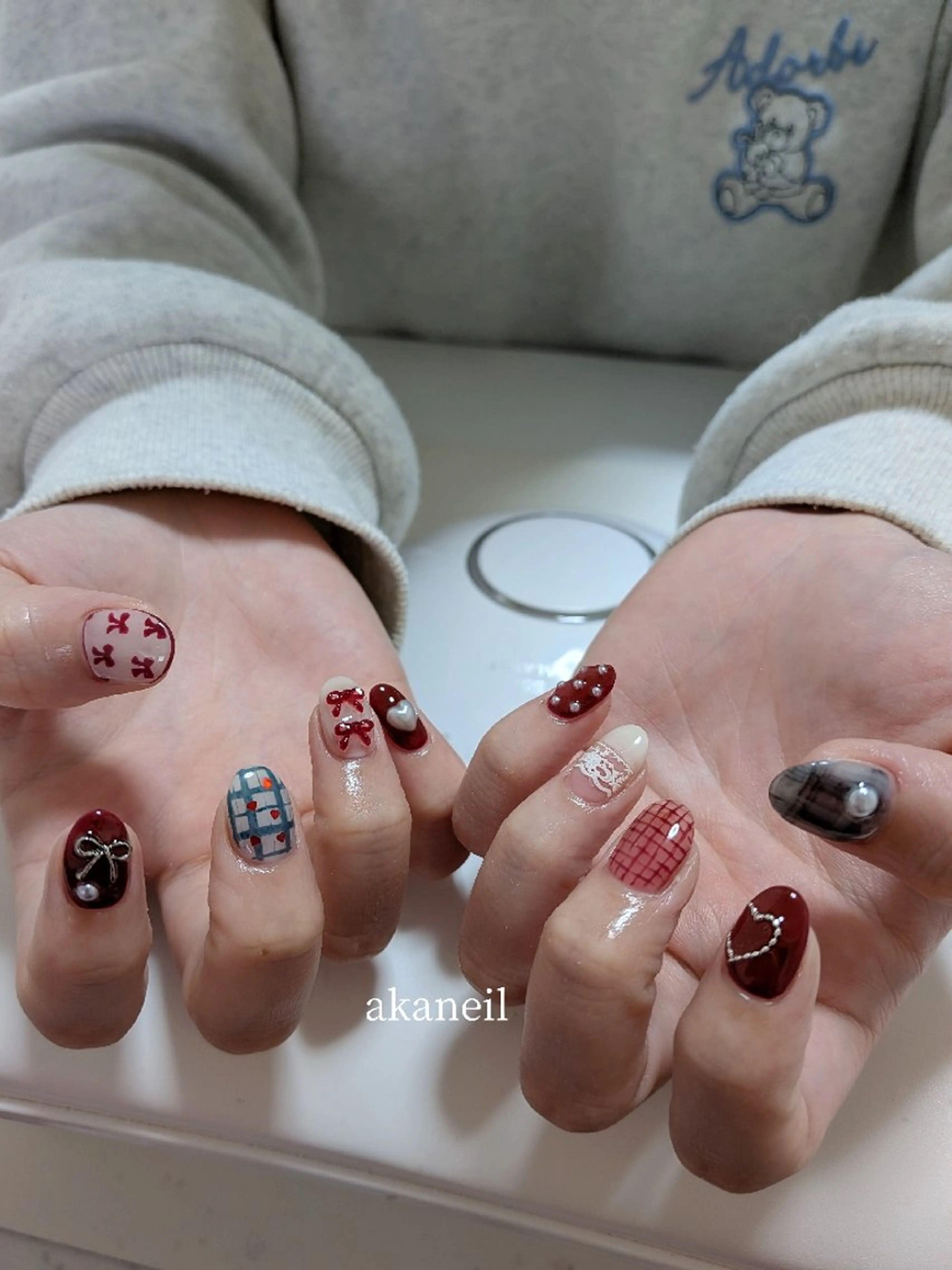 ネイル ハンドネイル 【akaneils】 アカネのネイルデザイン