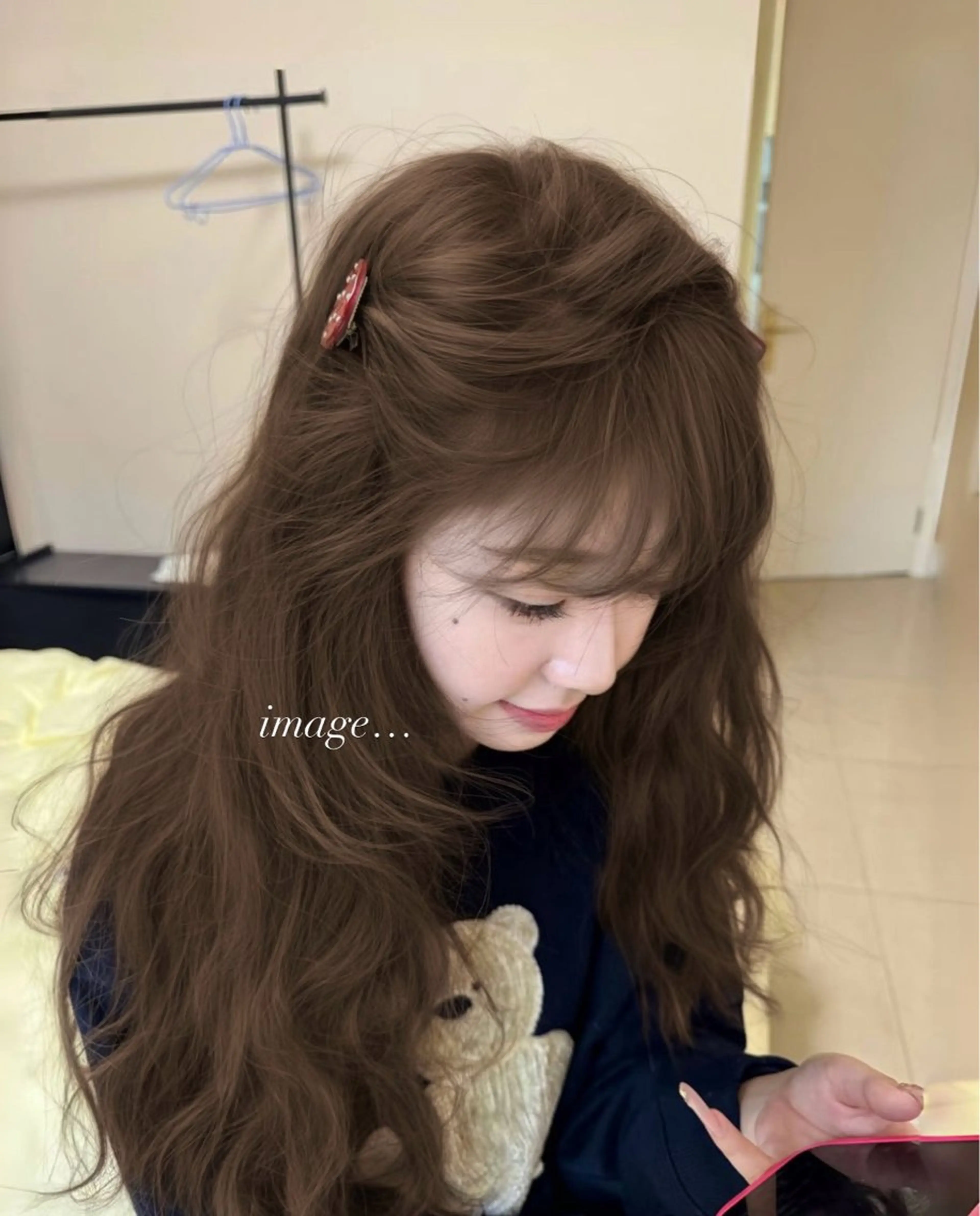 ロング カラー みゆう🎀ショート ボブ×透明感カラーのヘアスタイル