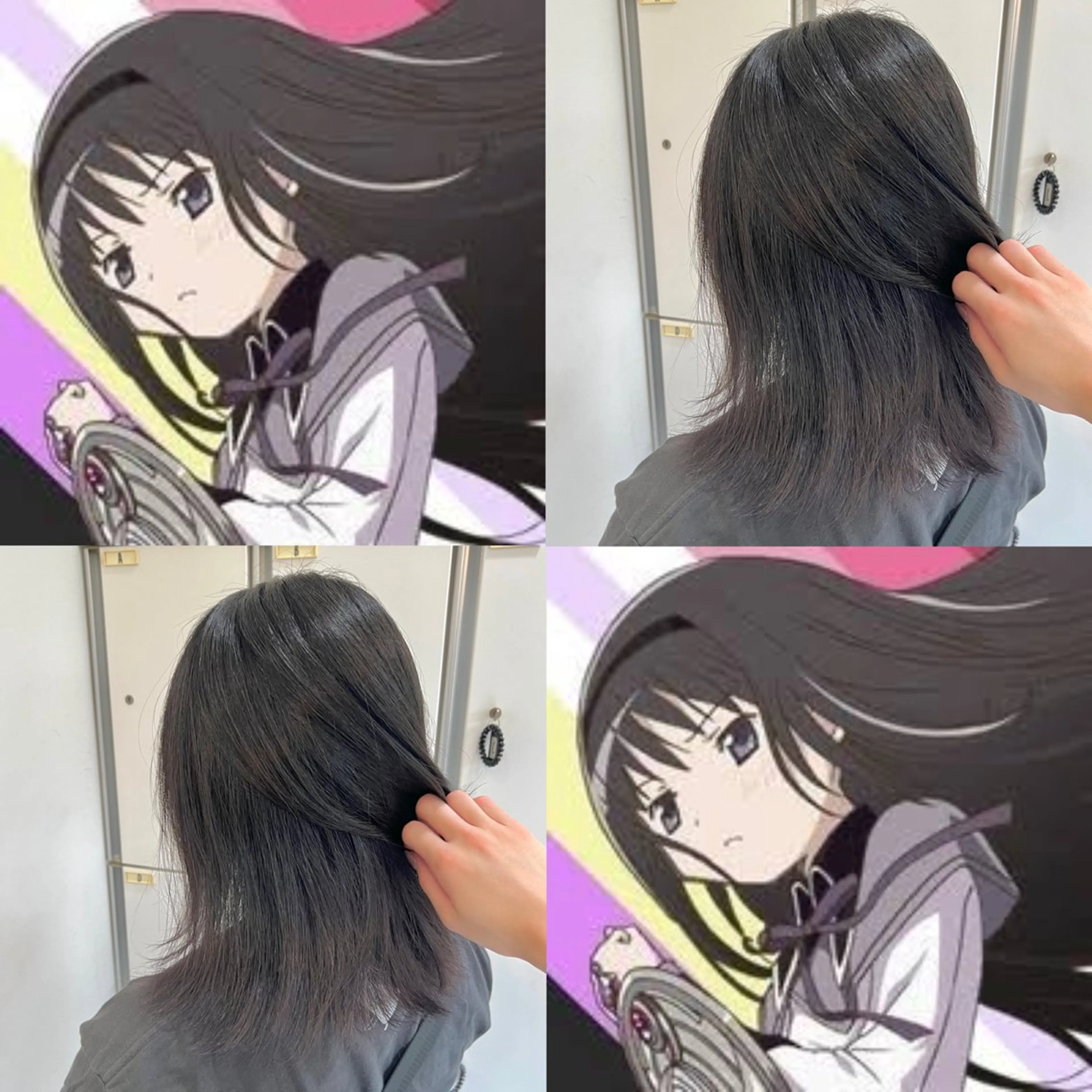 ロング カラー インナー/デザイン/ 白髪染め/しゅうとのヘアスタイル