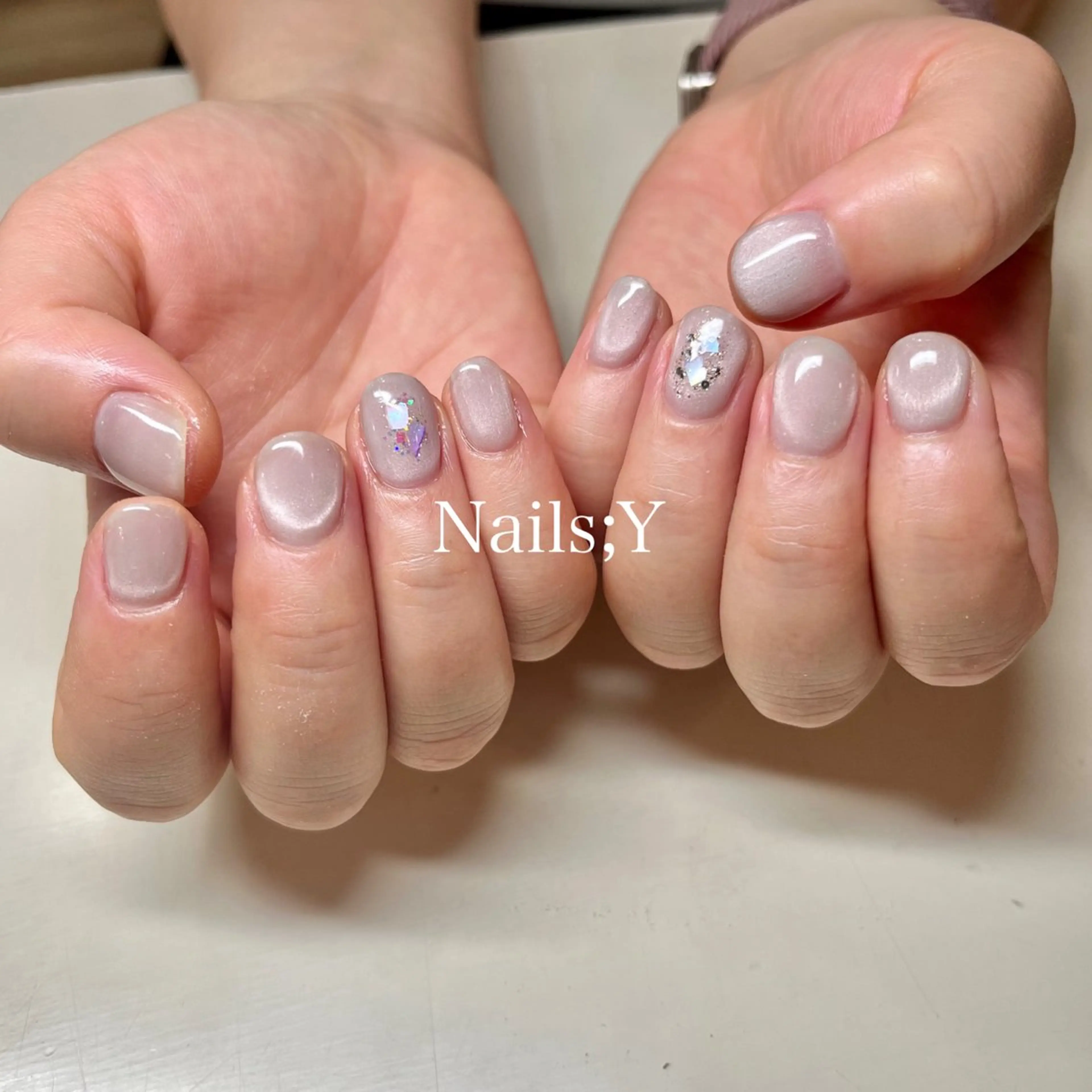 ネイル シンプルネイル ハンドネイル yo koのネイルデザイン