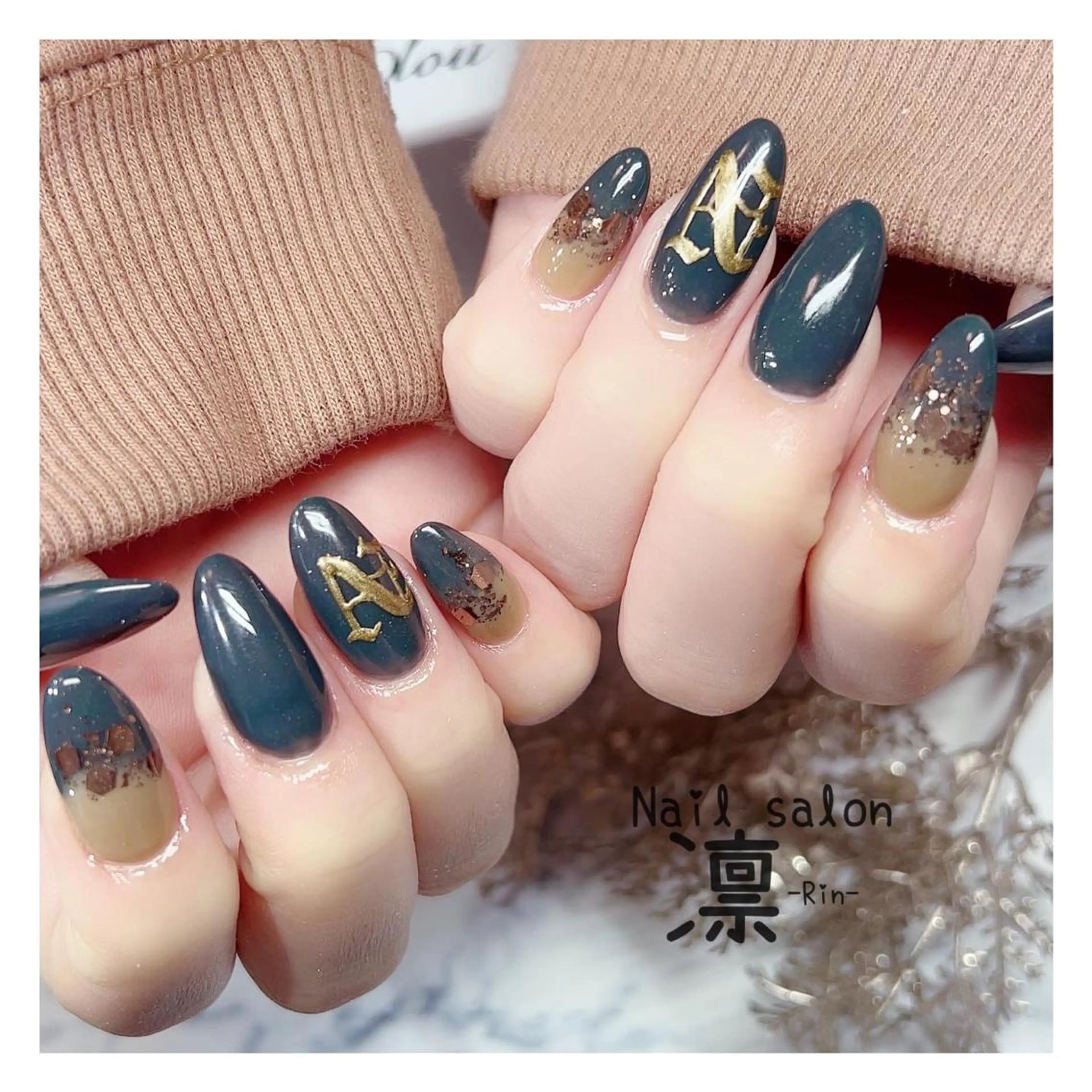 ネイル スカルプネイル private salon凛のネイルデザイン