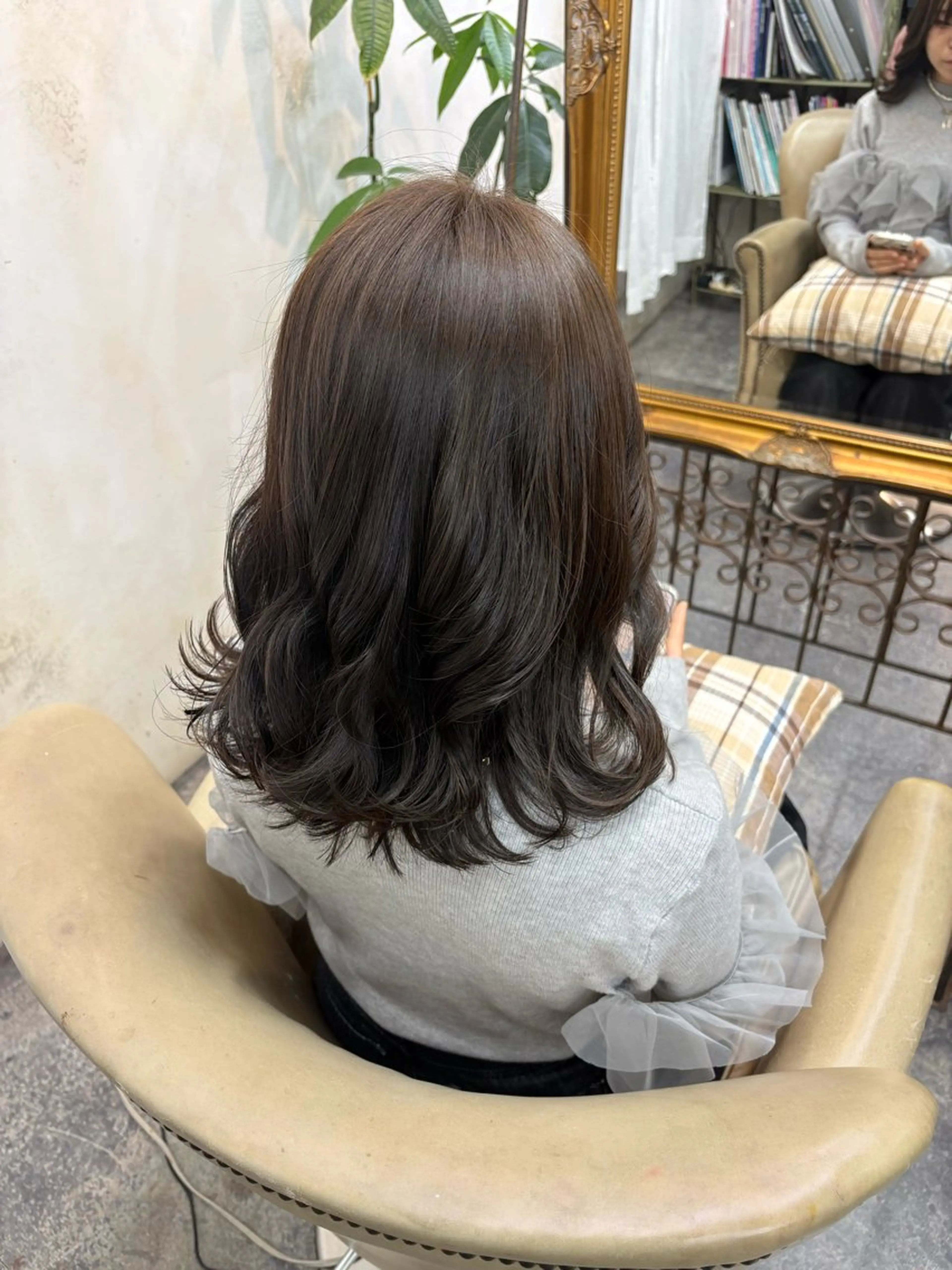 根元リタッチカラーです🤍の写真